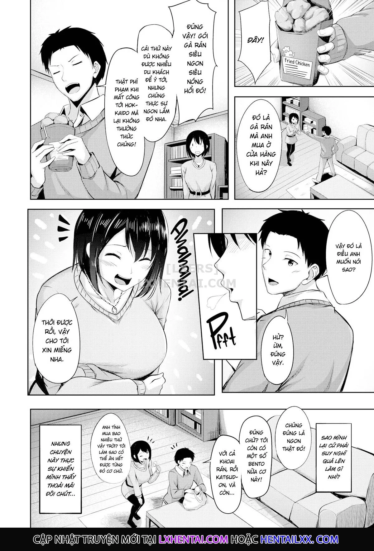 HentaiVN.net - Ảnh 7 - Snowfall Love [Comic Kairakuten BEAST 2021-02] - Chap 1