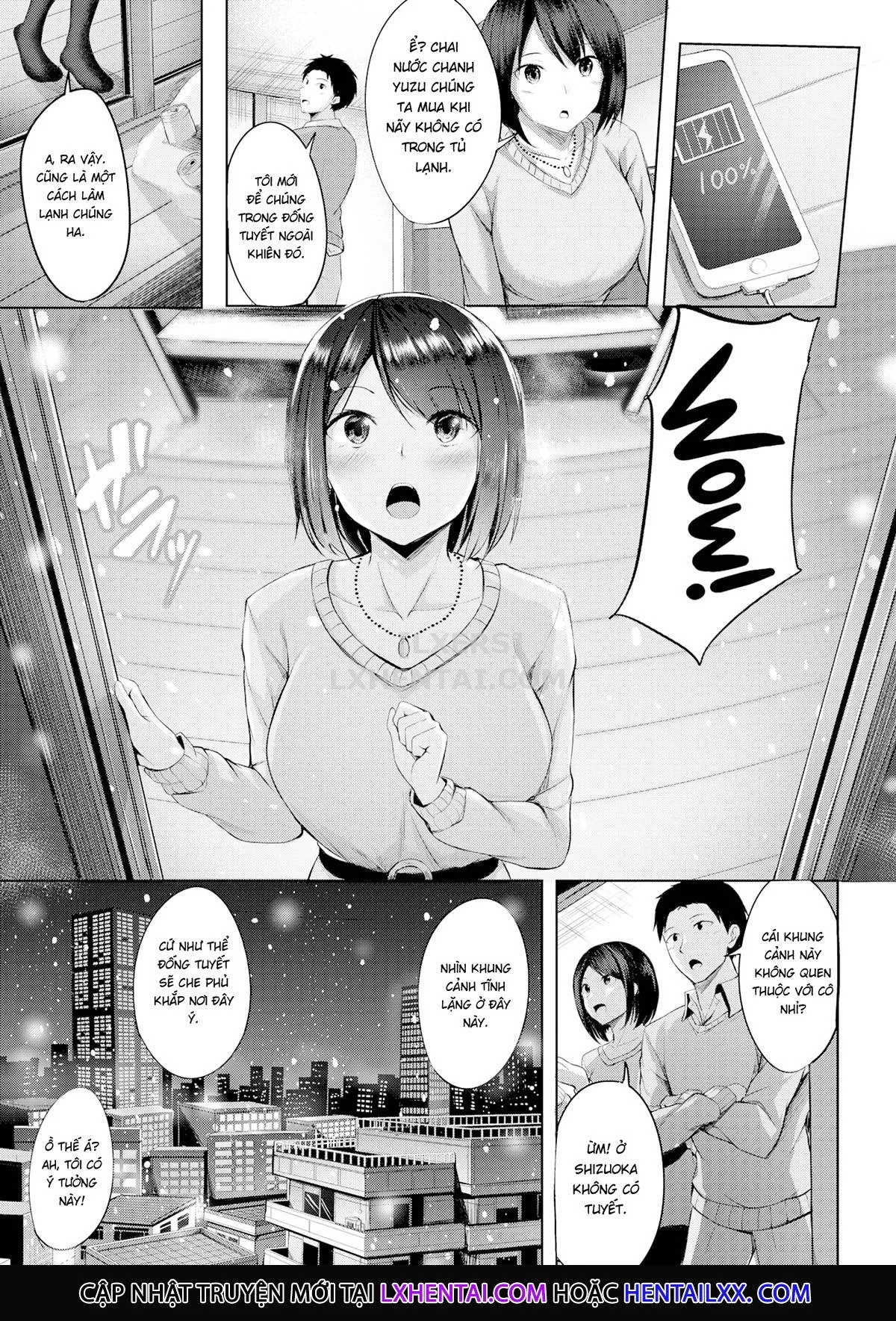 HentaiVN.net - Ảnh 8 - Snowfall Love [Comic Kairakuten BEAST 2021-02] - Chap 1