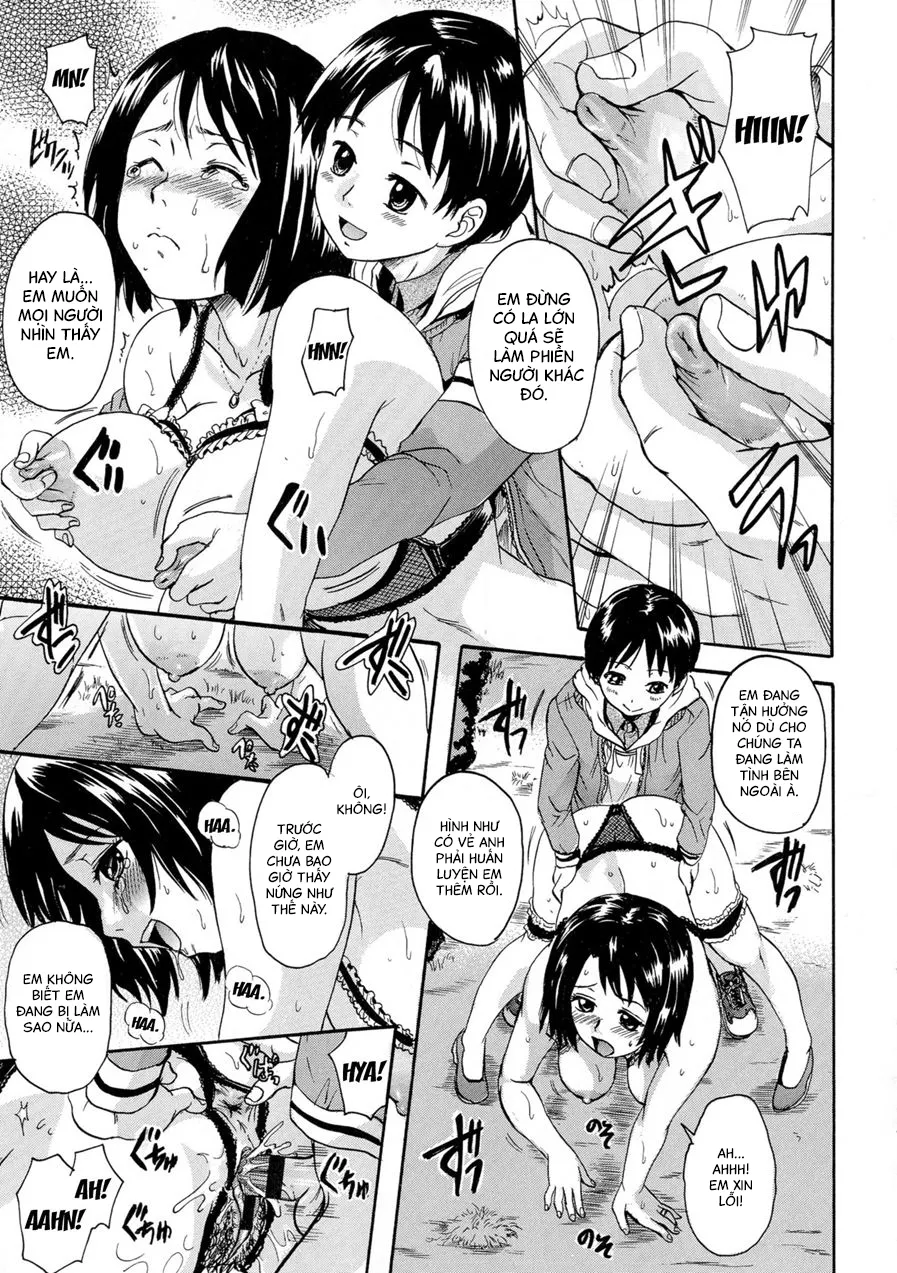 HentaiVN.net - Ảnh 16 - LOVE AFFAIR: AGE GAP TRAINING [Yoromeki Toshinosa Choukyou] - Chap 1