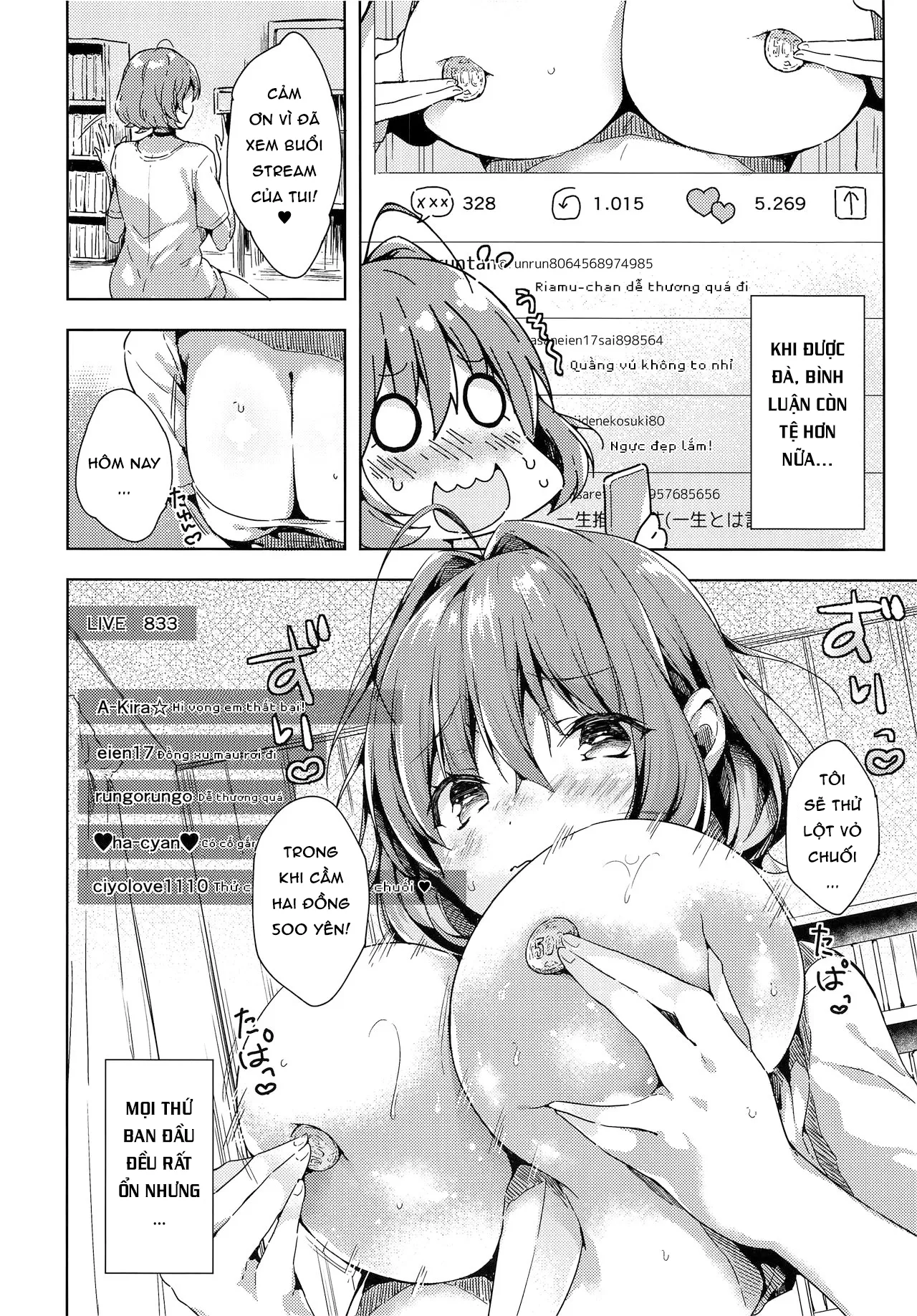 HentaiVN.net - Ảnh 7 - Riamu-chan's Sex Proof - Chap 1