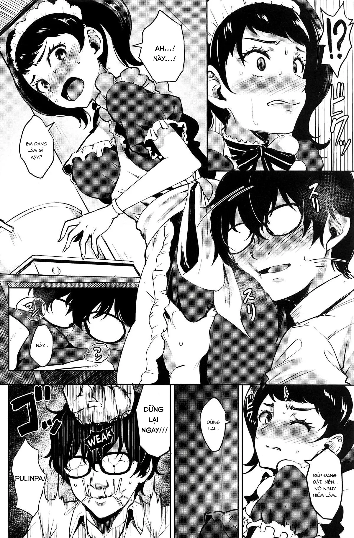 HentaiVN.net - Ảnh 2 - Kawakami no Mae de wa Sessei Dekinai Setsu - Chap 1