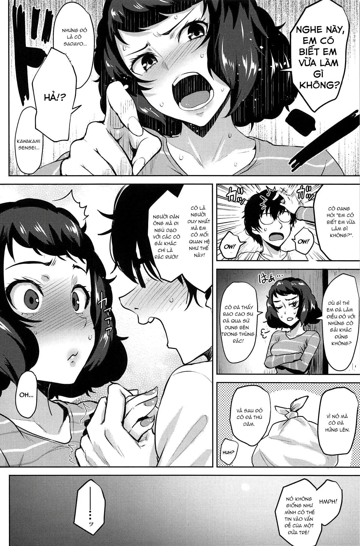 HentaiVN.net - Ảnh 26 - Kawakami no Mae de wa Sessei Dekinai Setsu - Chap 1