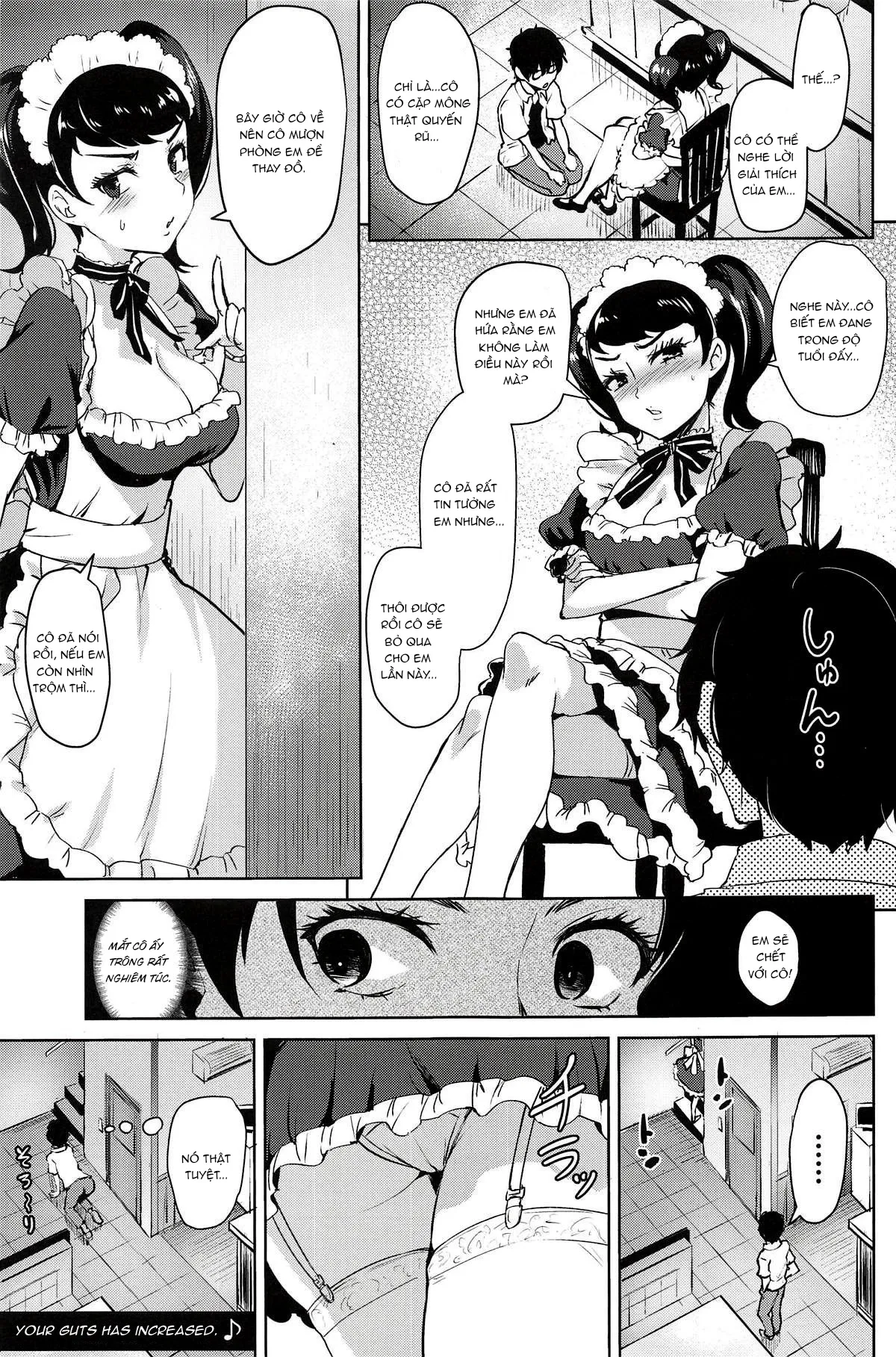 HentaiVN.net - Ảnh 3 - Kawakami no Mae de wa Sessei Dekinai Setsu - Chap 1