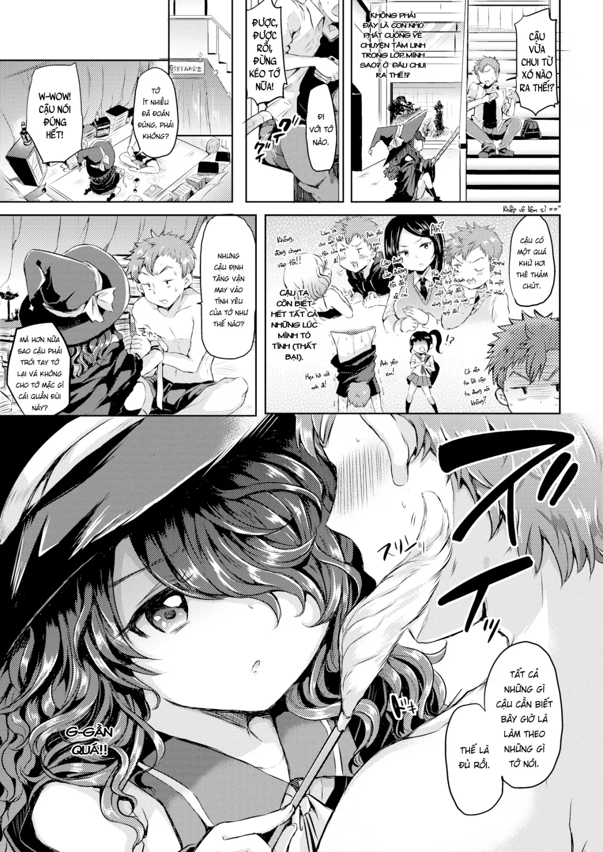 HentaiVN.net - Ảnh 3 - Phòng thí nghiệm ma thuật [Magical Lab!] - Chap 1