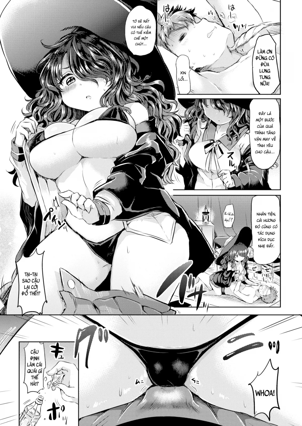 HentaiVN.net - Ảnh 5 - Phòng thí nghiệm ma thuật [Magical Lab!] - Chap 1