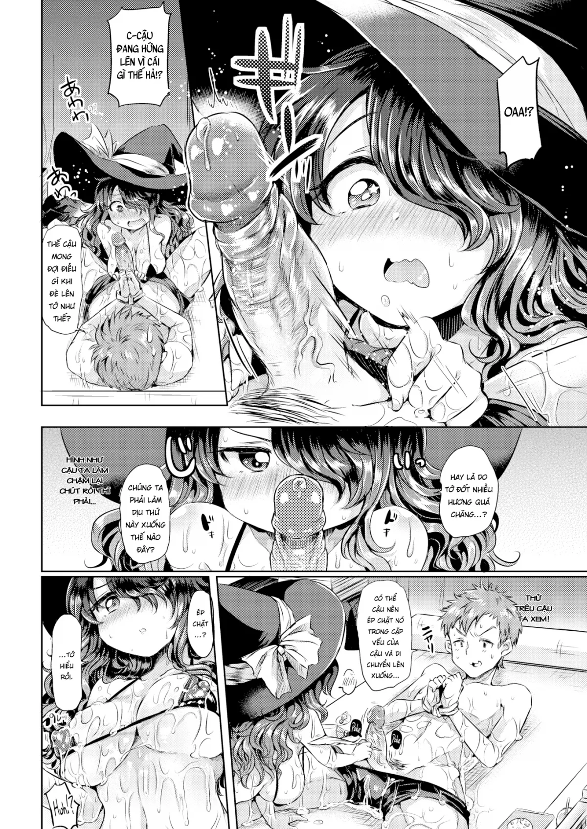 HentaiVN.net - Ảnh 8 - Phòng thí nghiệm ma thuật [Magical Lab!] - Chap 1