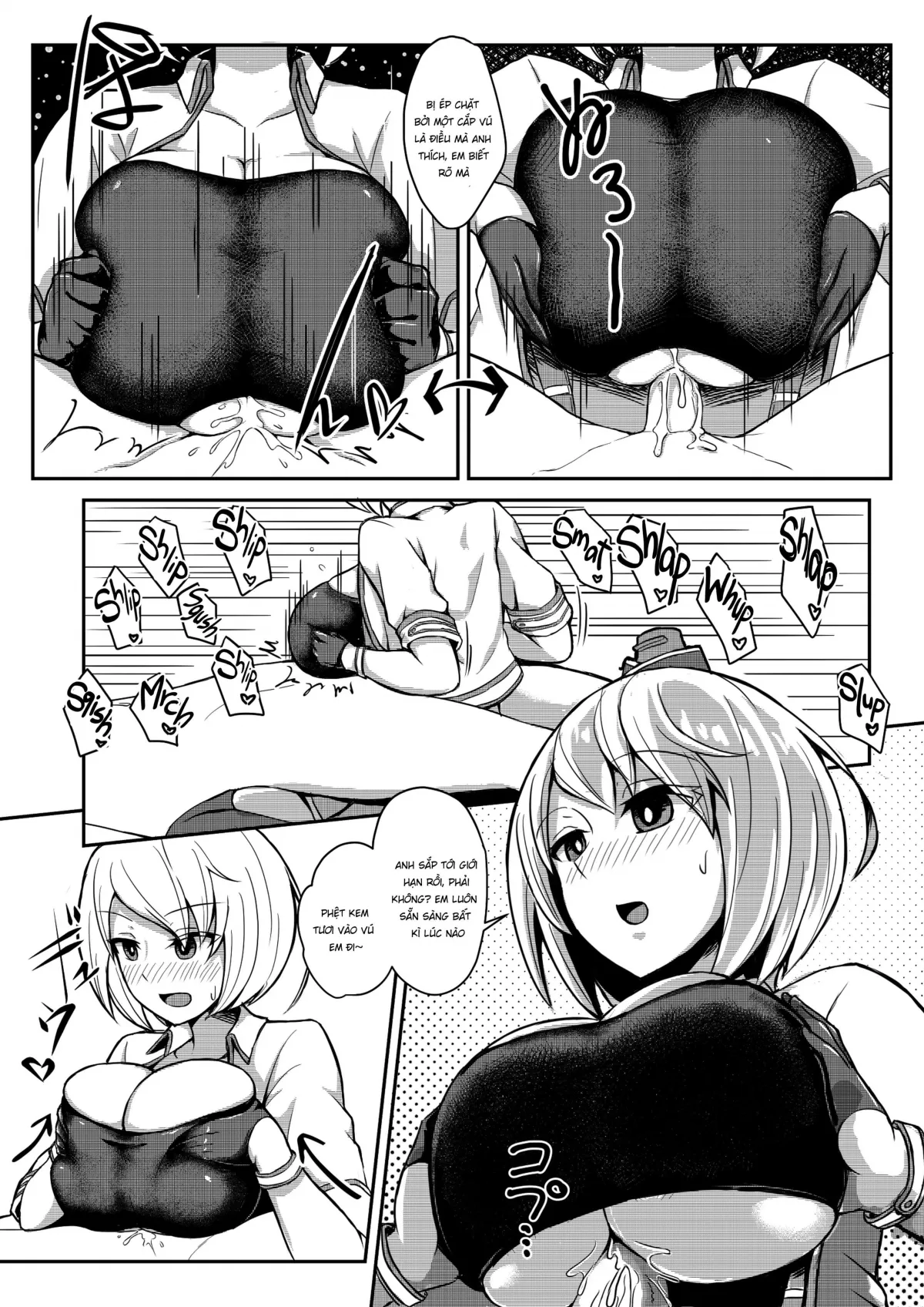 HentaiVN.net - Ảnh 7 - Làm Tình Bằng Ngực Với Các Nữ Hạm ( Azur Lane ) [PAIZURI・UNION (アズールレーン)] - Chap 1
