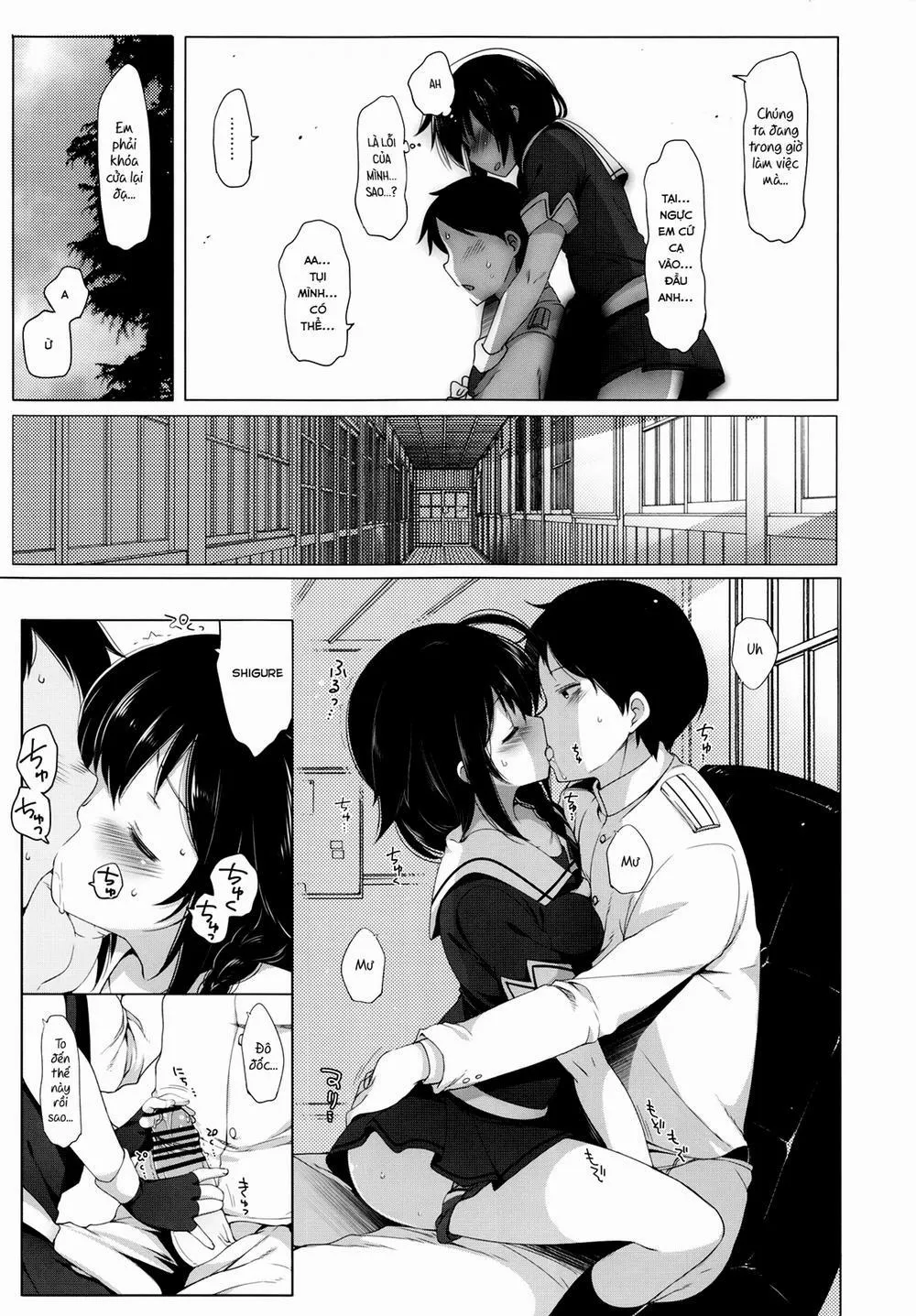 HentaiVN.net - Ảnh 4 - Hishokan Shigure -Rinkan Ryoujoku- (Kantai Collection) - Chap 1