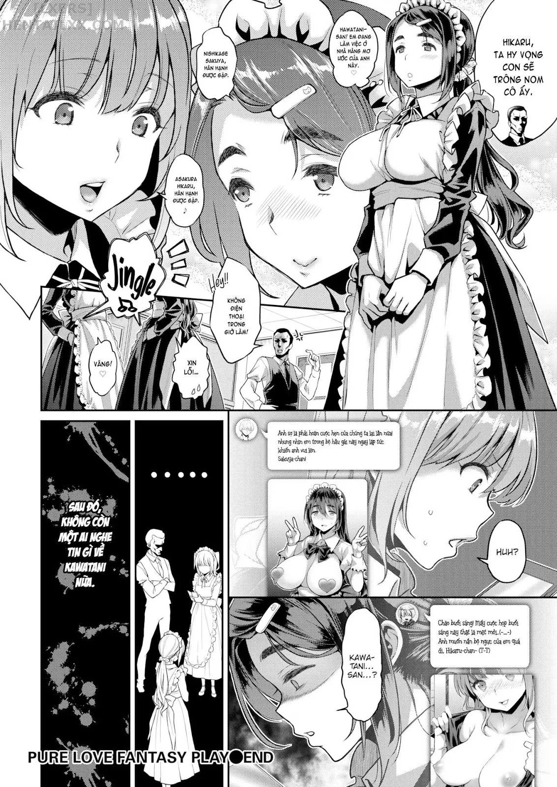 HentaiVN.net - Ảnh 21 - Pure Love Fantasy Play - Chap 1