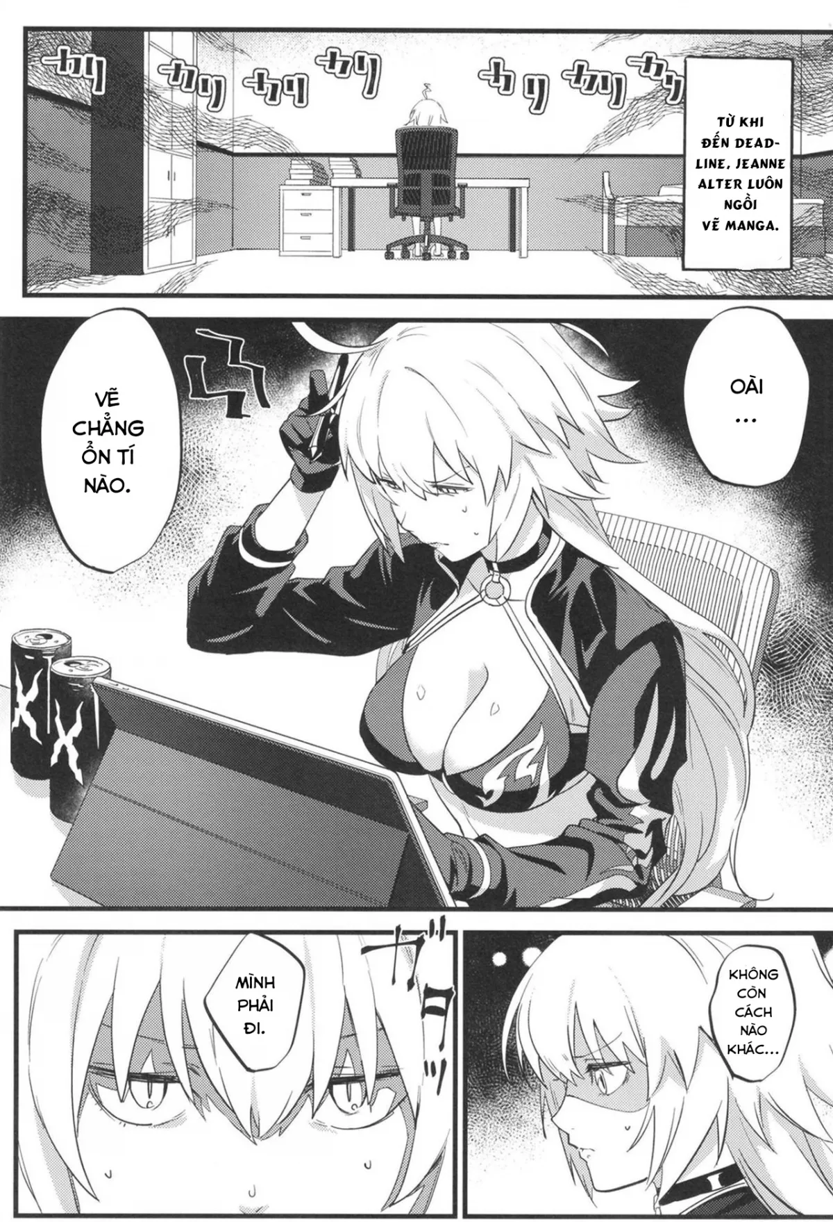 HentaiVN.net - Ảnh 3 - Mượn manga tỏ tình. [邪ンヌ専用アシスタント; Jeanne Senyou Assistant] - Chap 1