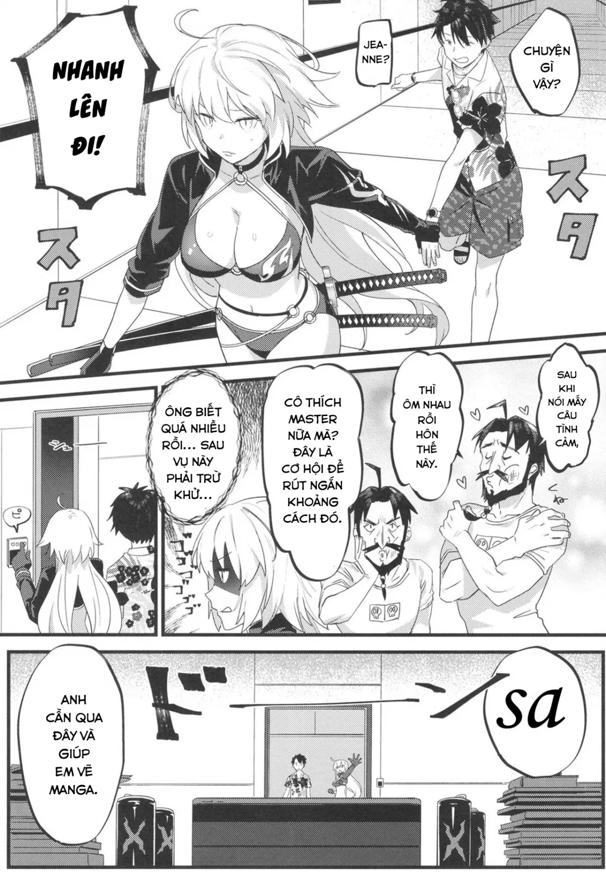HentaiVN.net - Ảnh 7 - Mượn manga tỏ tình. [邪ンヌ専用アシスタント; Jeanne Senyou Assistant] - Chap 1