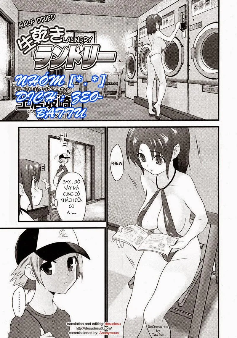 HentaiVN.net - Ảnh 1 - Half Dried Laundry - Chap 1