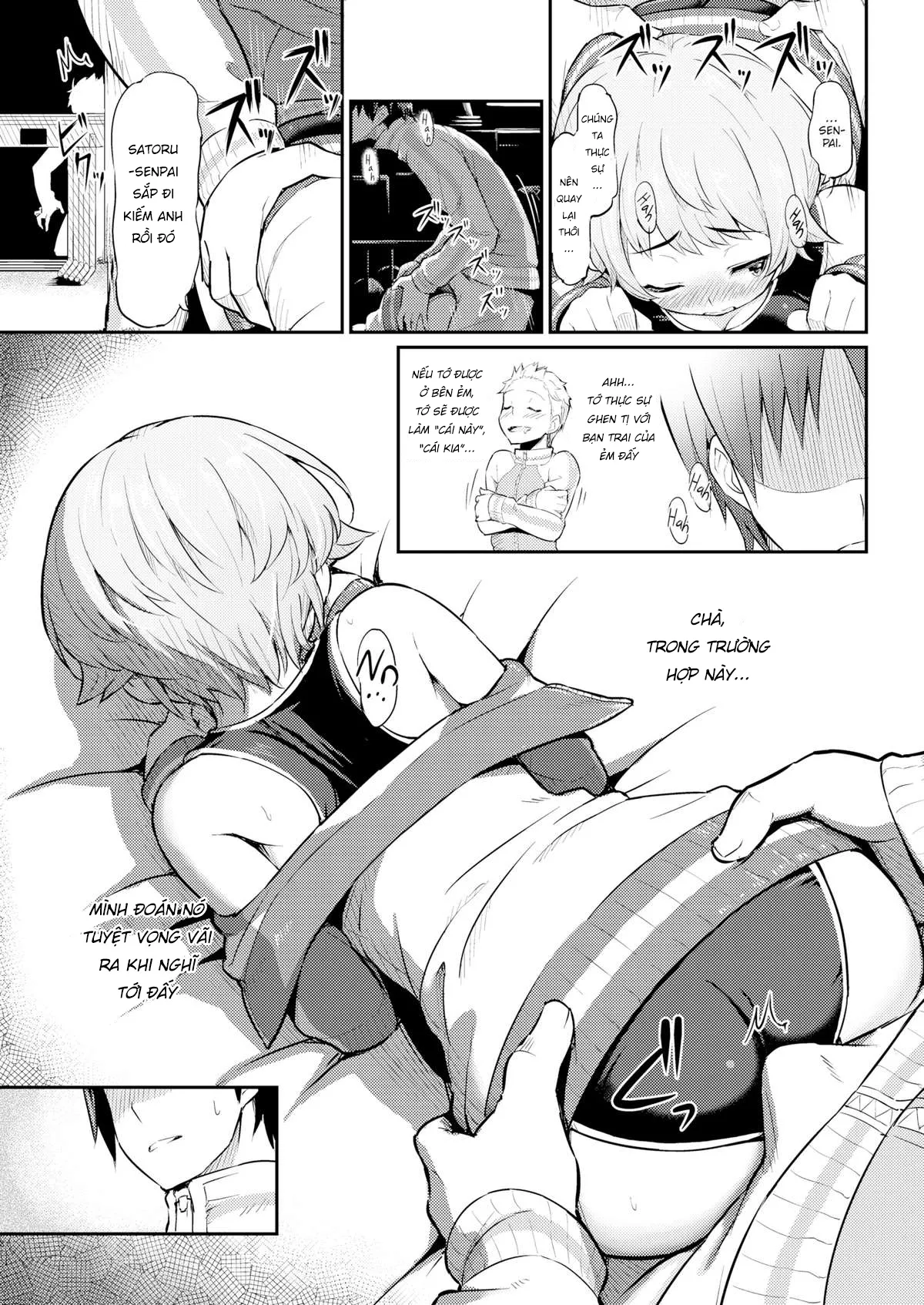 HentaiVN.net - Ảnh 12 - Bạn gái bí mật ở một nơi bí mật [Secret Girlfriend in a Secret Place] - Chap 1