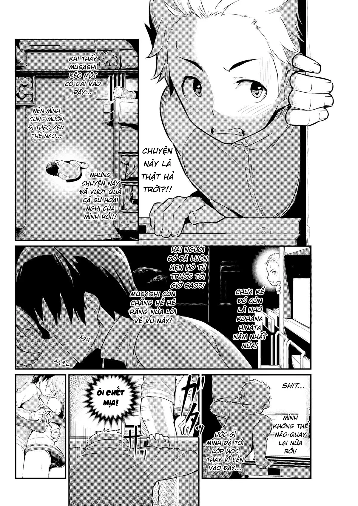 HentaiVN.net - Ảnh 9 - Bạn gái bí mật ở một nơi bí mật [Secret Girlfriend in a Secret Place] - Chap 1