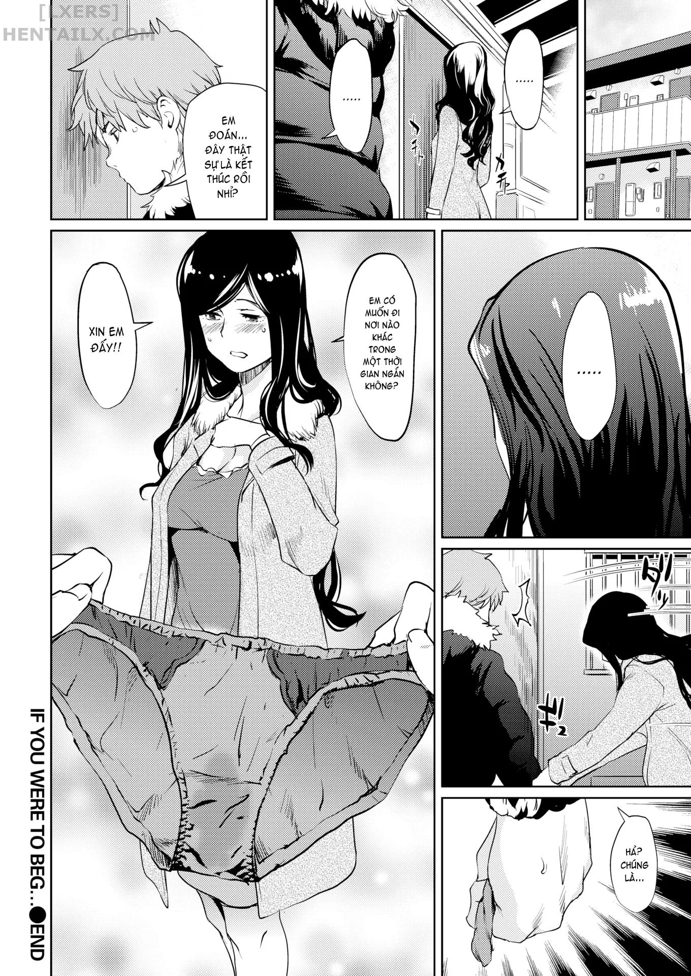 HentaiVN.net - Ảnh 19 - If You Were to Beg... [Comic Shitsurakuten 2017-01] - Chap 1