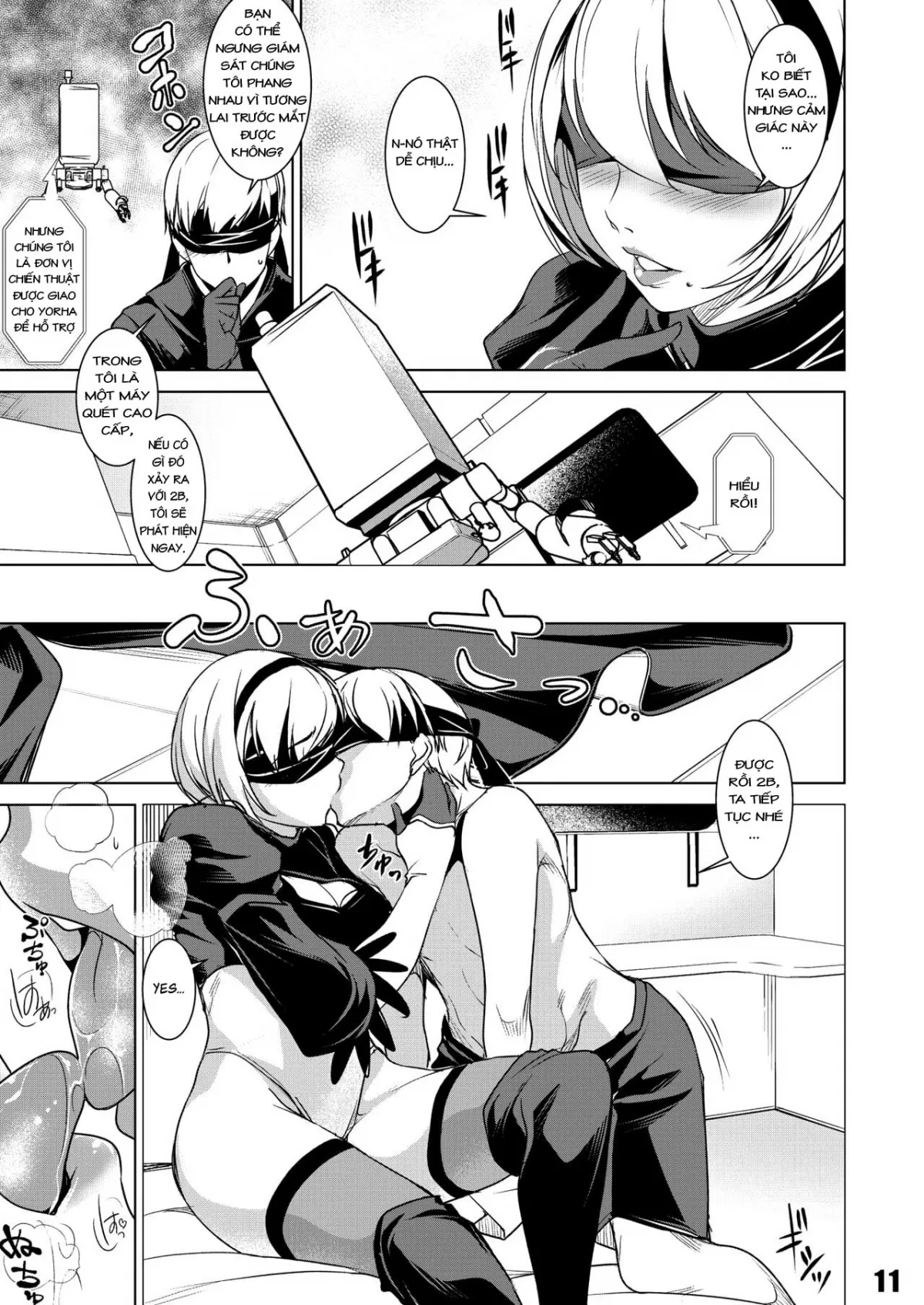 HentaiVN.net - Ảnh 10 - Haiiro Koubou (Harmoniodeon) (Nie: RAutomata) [[灰色工房 (天乃一水)] HARMONIODEON] - Chap 1