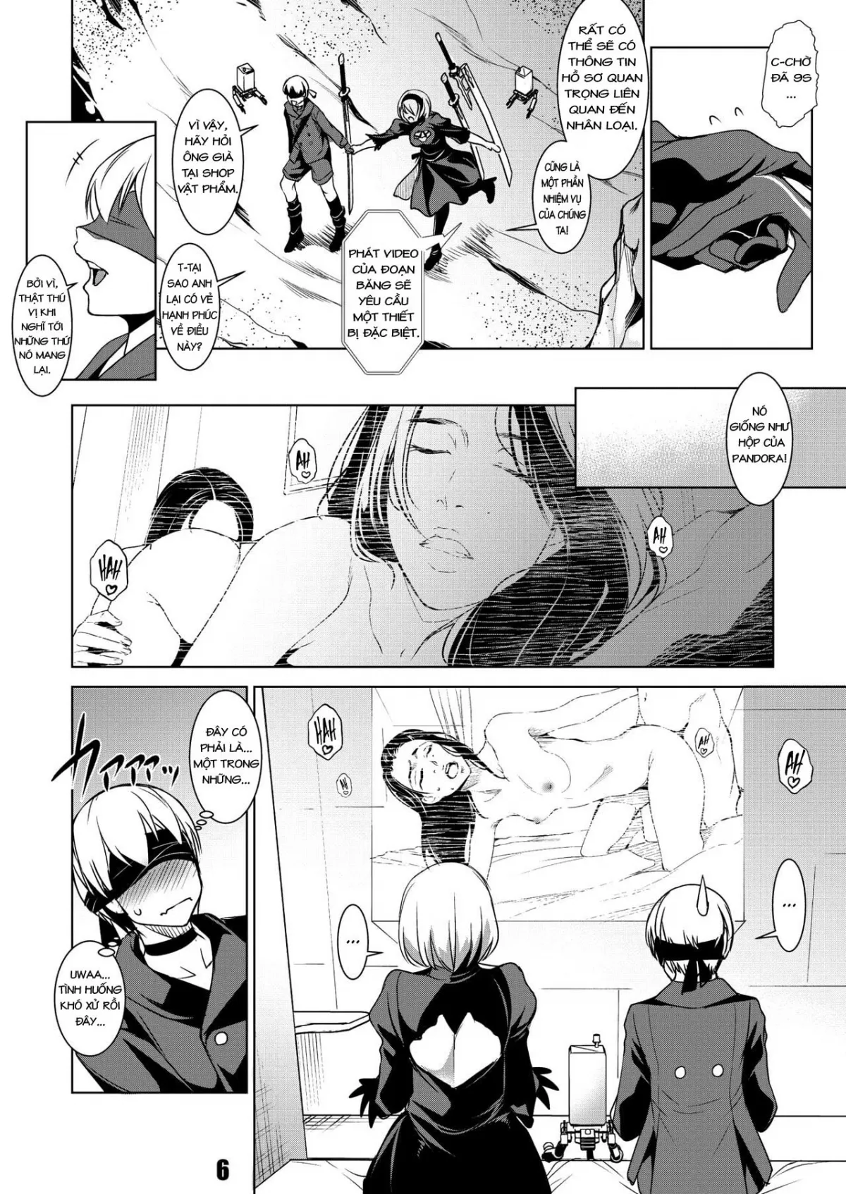HentaiVN.net - Ảnh 5 - Haiiro Koubou (Harmoniodeon) (Nie: RAutomata) [[灰色工房 (天乃一水)] HARMONIODEON] - Chap 1