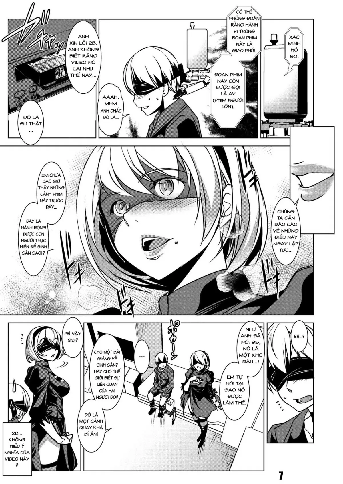 HentaiVN.net - Ảnh 6 - Haiiro Koubou (Harmoniodeon) (Nie: RAutomata) [[灰色工房 (天乃一水)] HARMONIODEON] - Chap 1