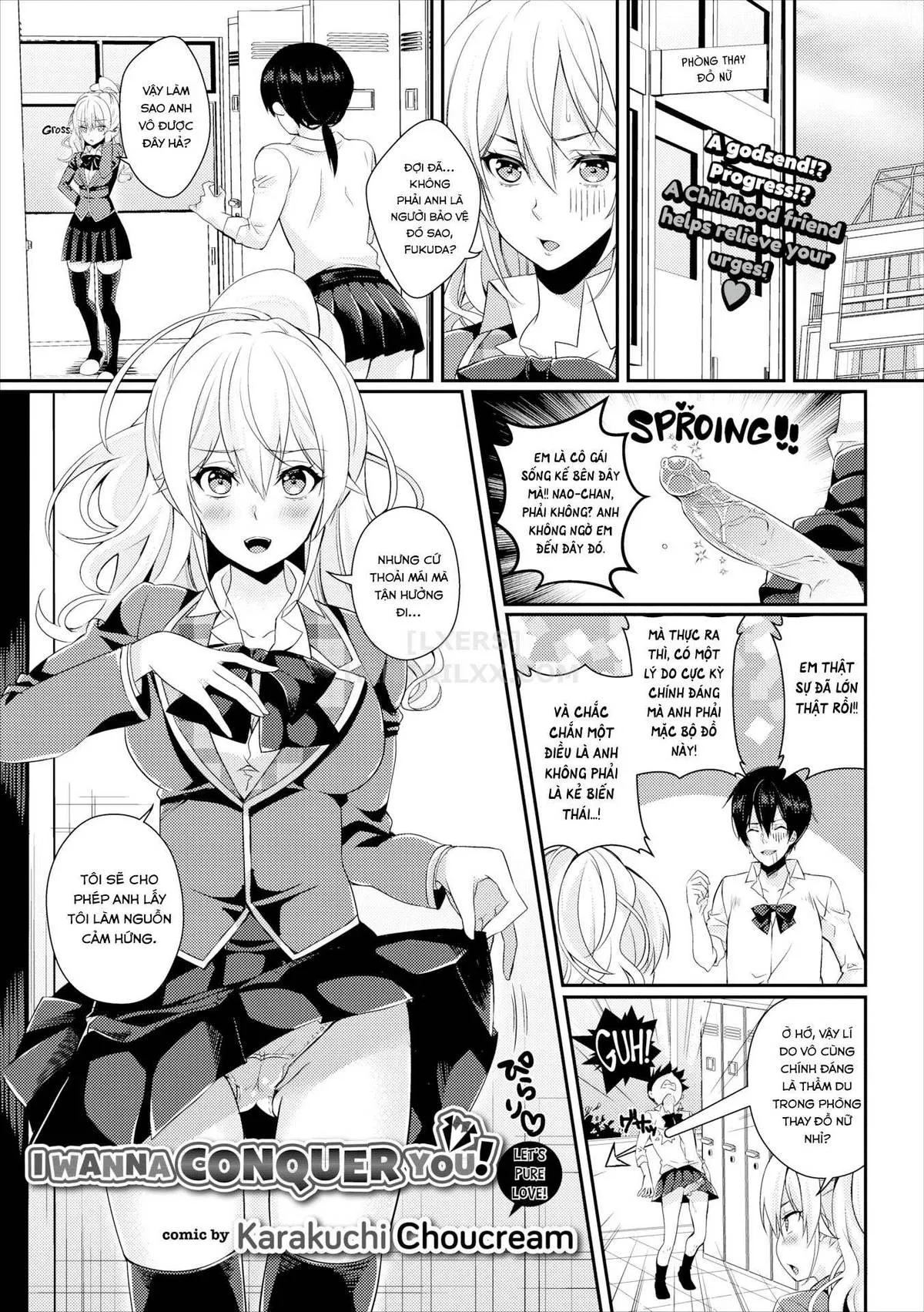 HentaiVN.net - Ảnh 4 - I Wanna Conquer You! - Chap 1