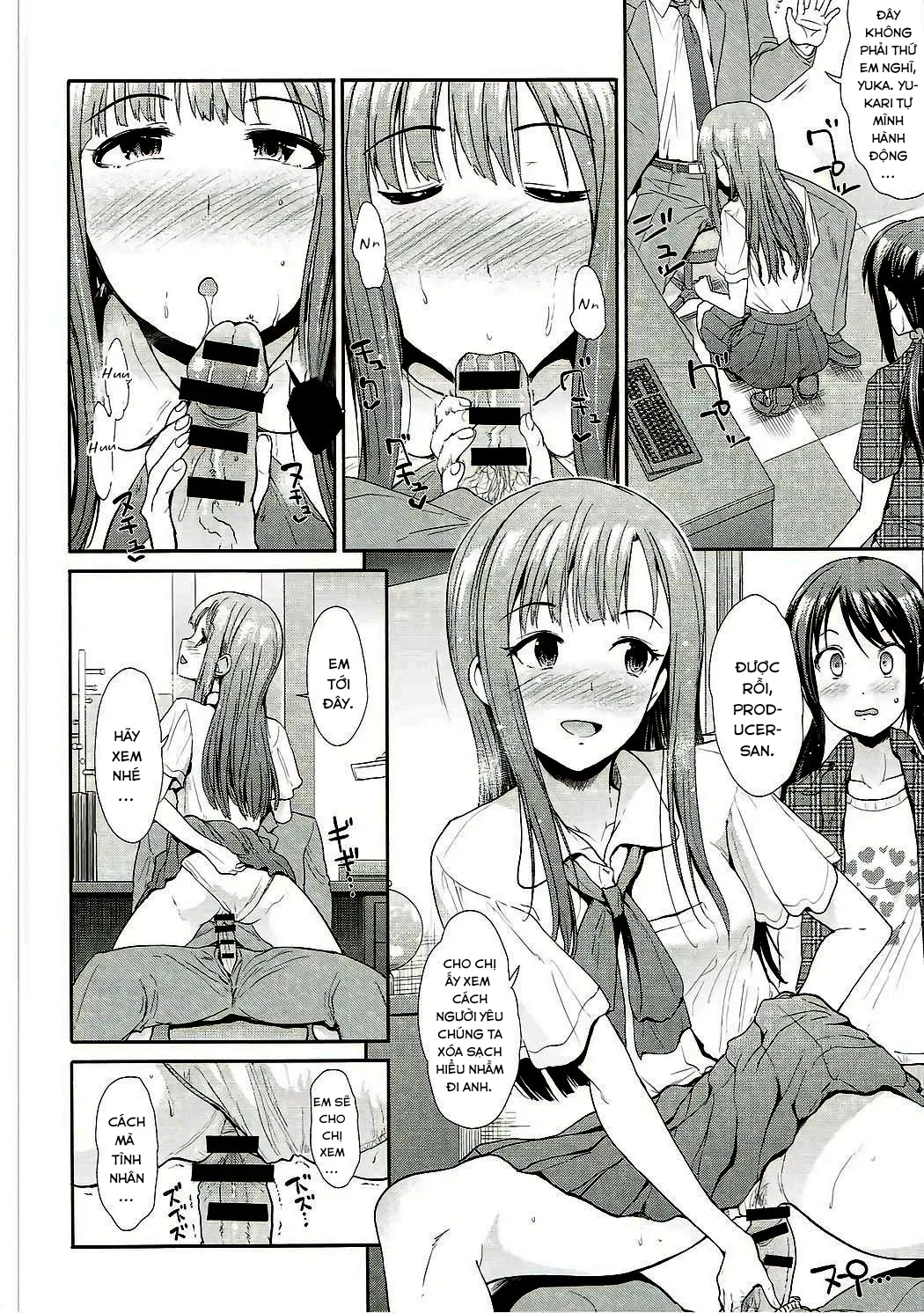 HentaiVN.net - Ảnh 10 - Daraku no Yuri Etsuraku no Sono (THE IDOLM@STER CINDERELLA GIRLS) - Chap 1