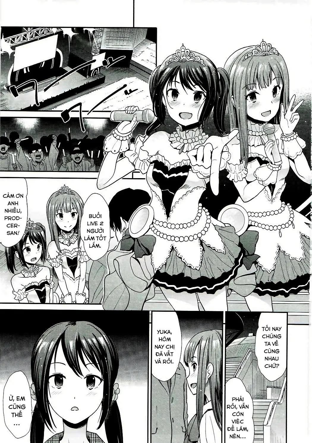 HentaiVN.net - Ảnh 3 - Daraku no Yuri Etsuraku no Sono (THE IDOLM@STER CINDERELLA GIRLS) - Chap 1