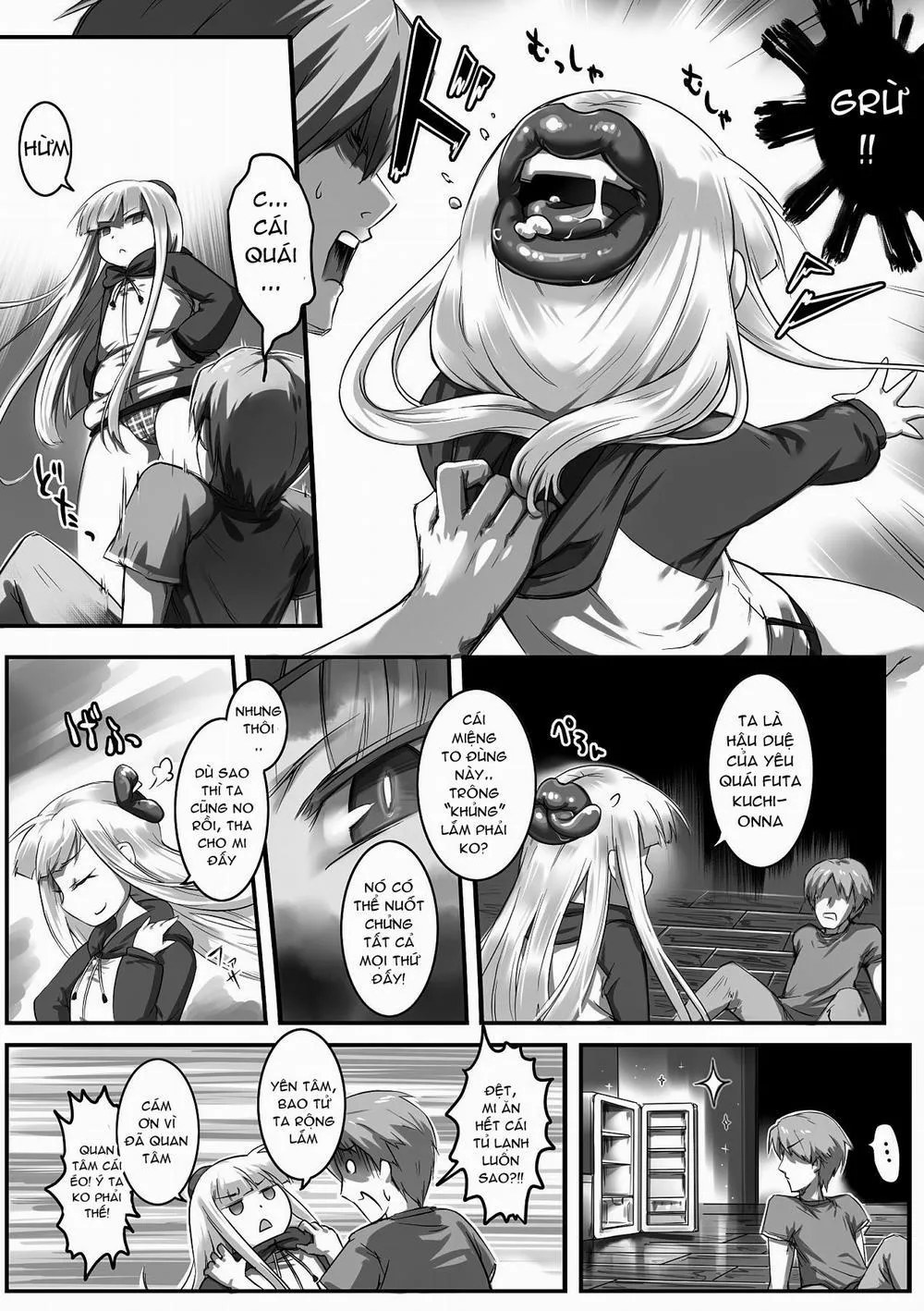 HentaiVN.net - Ảnh 3 - Futakuchi-Onna to Kyokon Otoko - Chap 1