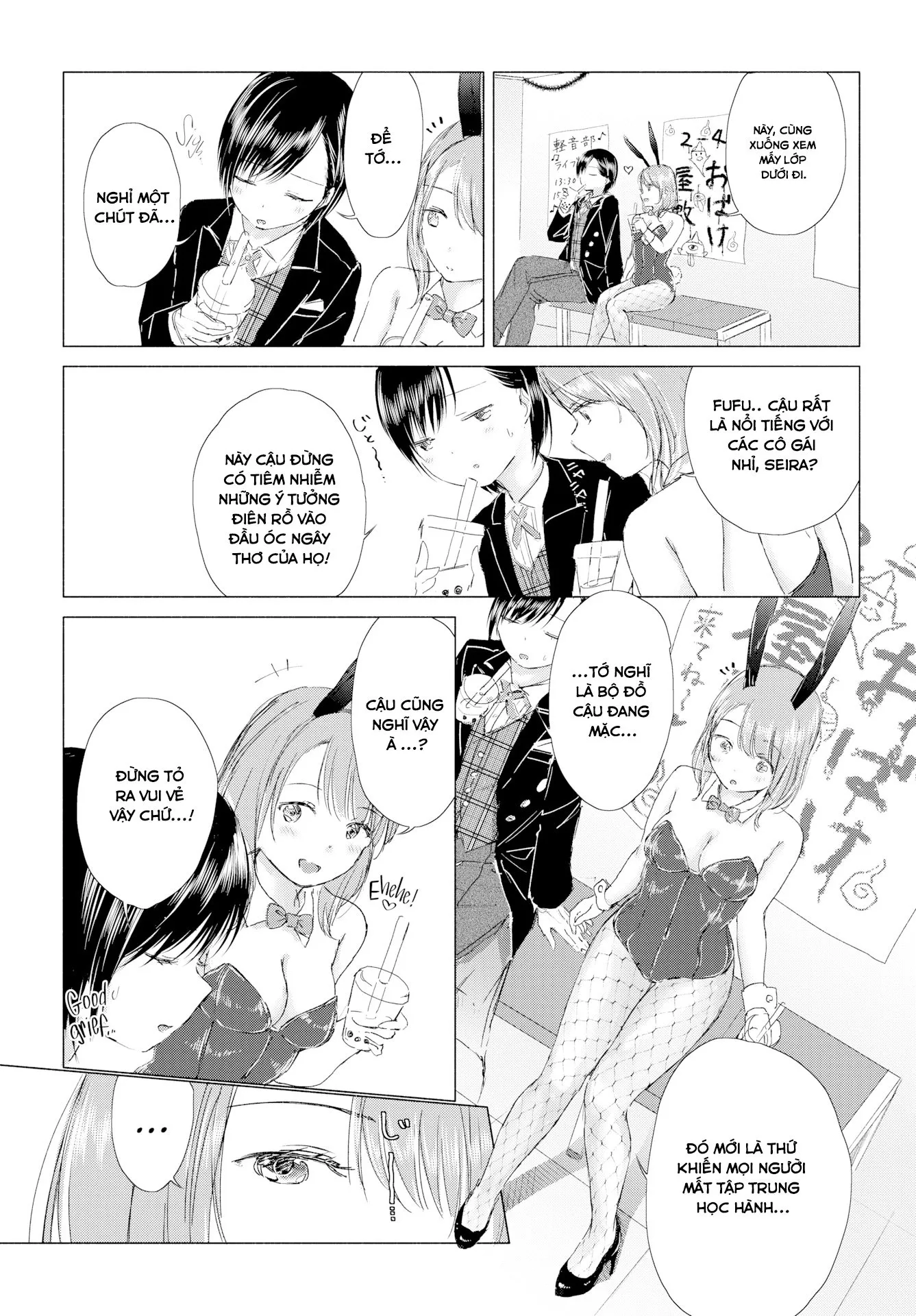HentaiVN.net - Ảnh 5 - Only Me… Just For You… - Chap 1