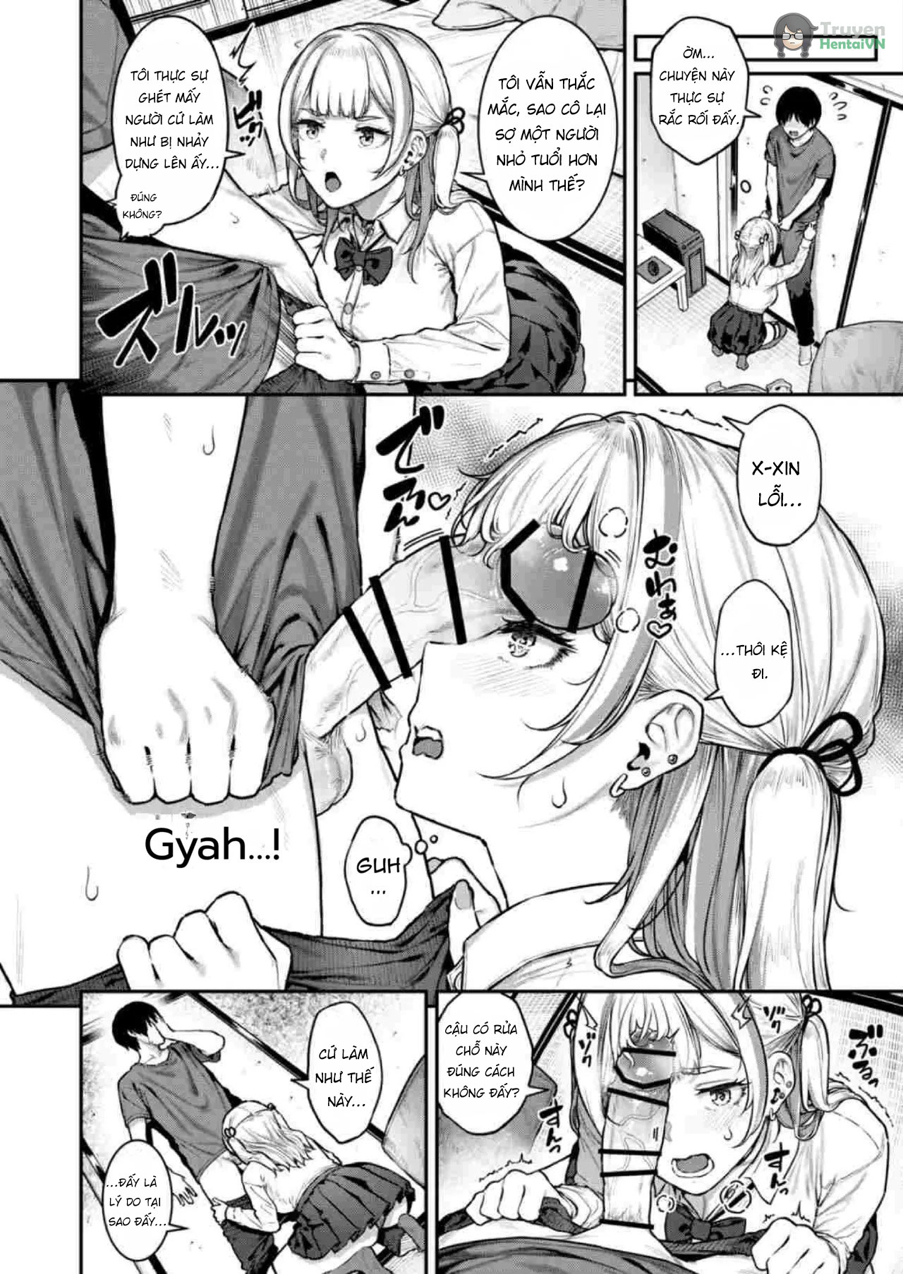 HentaiVN.net - Ảnh 12 - Ippatsu Nuitekureru Basaki no Gal - Chap 1