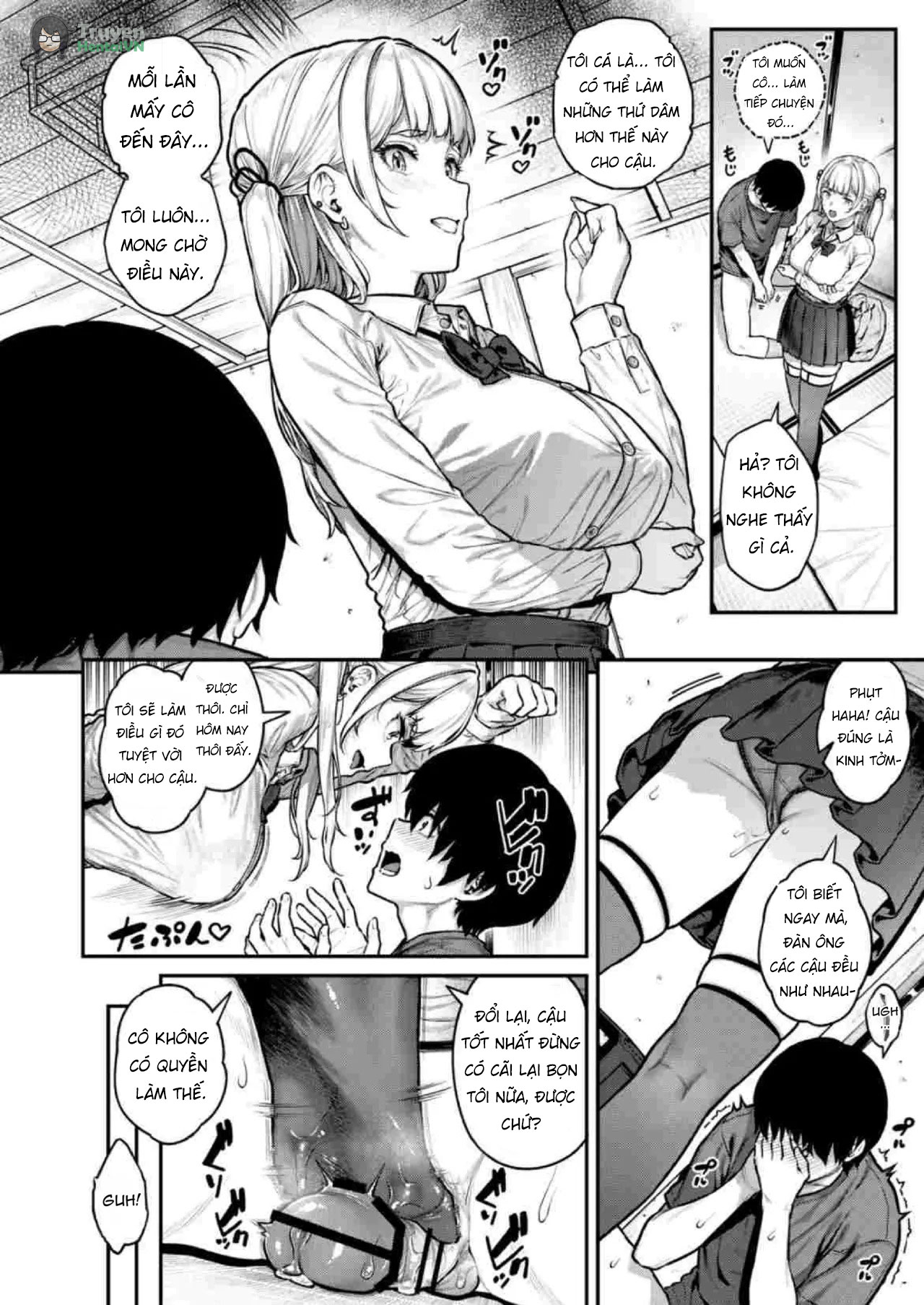 HentaiVN.net - Ảnh 16 - Ippatsu Nuitekureru Basaki no Gal - Chap 1