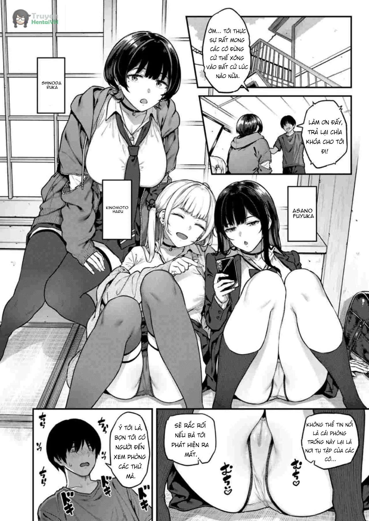 HentaiVN.net - Ảnh 4 - Ippatsu Nuitekureru Basaki no Gal - Chap 1