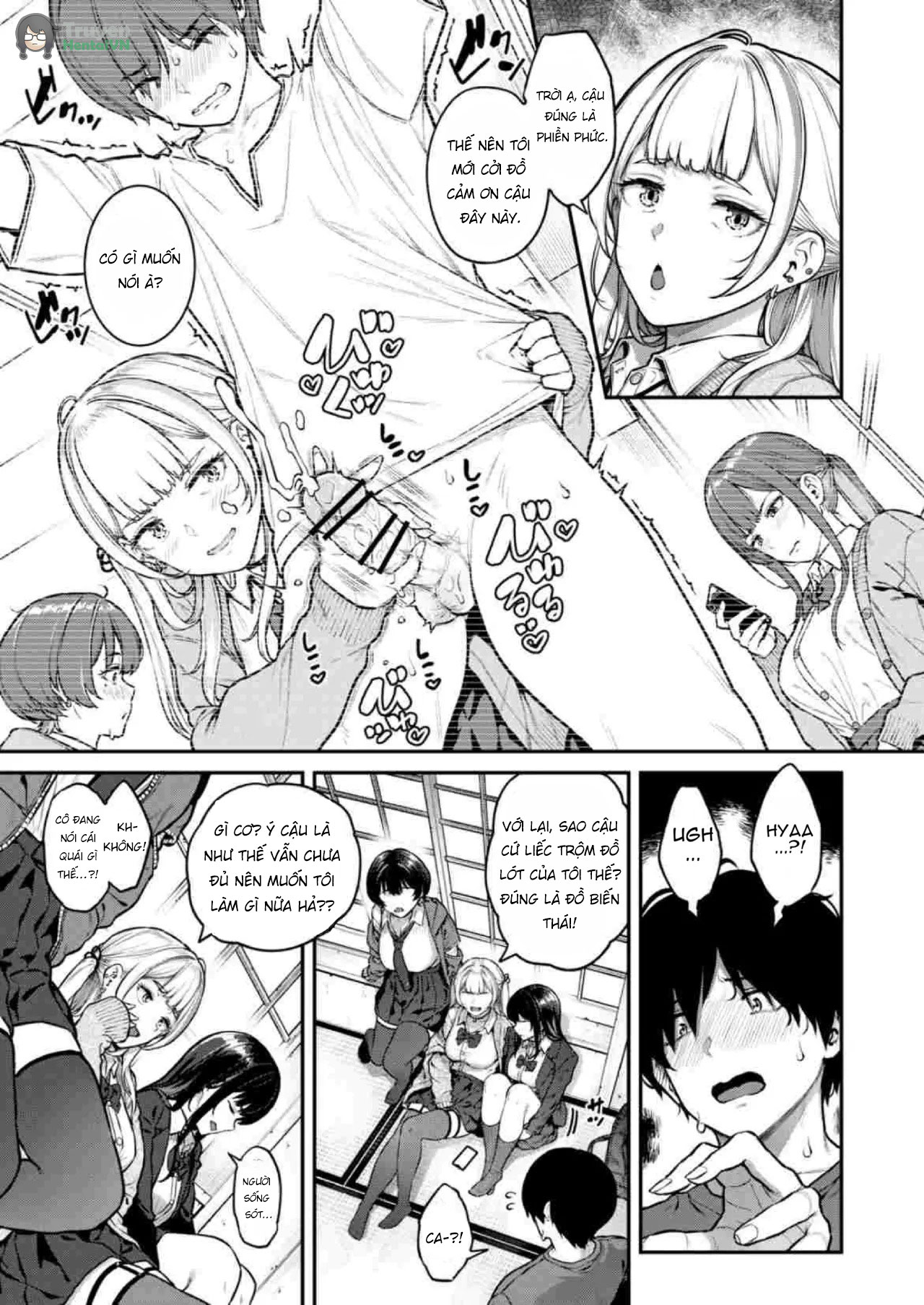 HentaiVN.net - Ảnh 5 - Ippatsu Nuitekureru Basaki no Gal - Chap 1