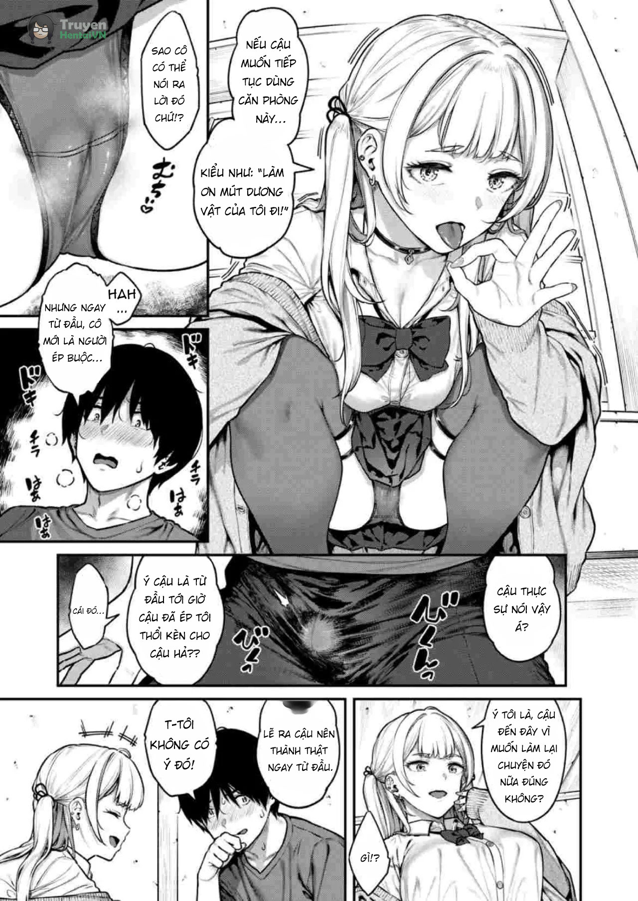 HentaiVN.net - Ảnh 7 - Ippatsu Nuitekureru Basaki no Gal - Chap 1