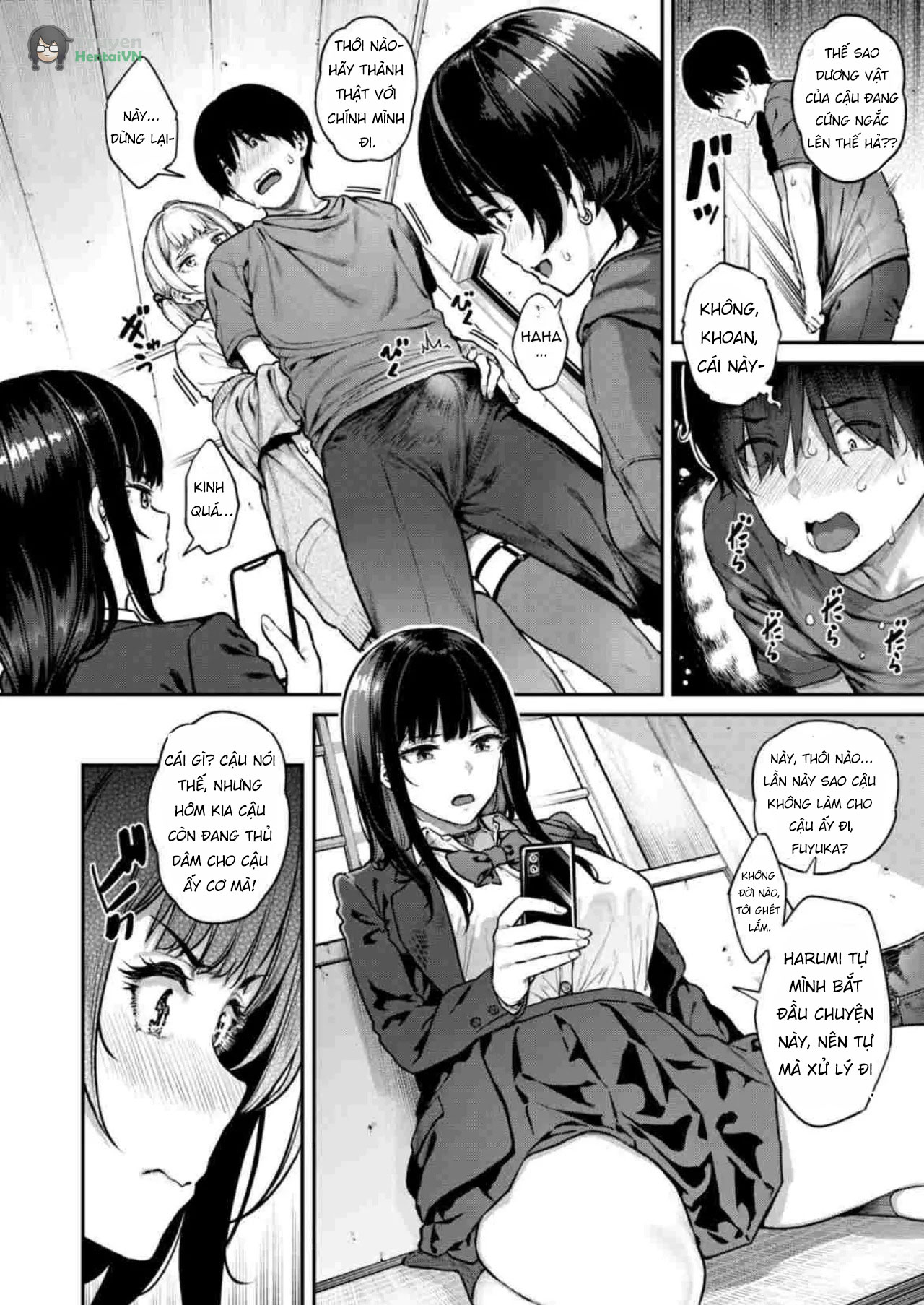 HentaiVN.net - Ảnh 8 - Ippatsu Nuitekureru Basaki no Gal - Chap 1