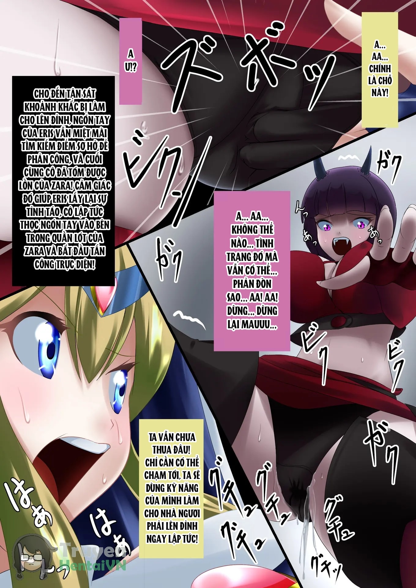 HentaiVN.net - Ảnh 20 - Justice Heroine Saint Sister S Eris - Chap 1