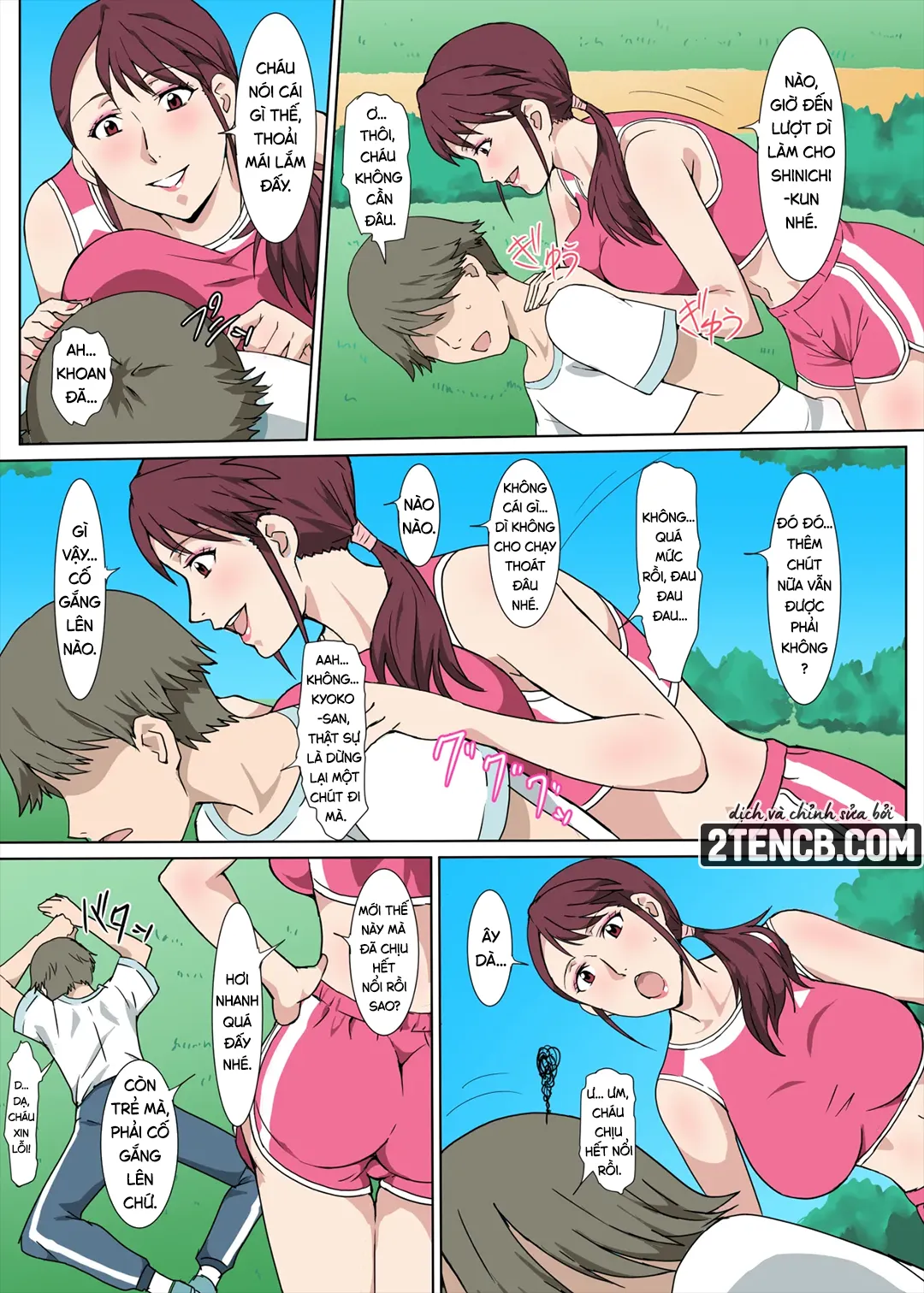 HentaiVN.net - Ảnh 8 - Người dì nghiêm túc đã phục tùng hoàn toàn nhờ tình dục - Chap 1