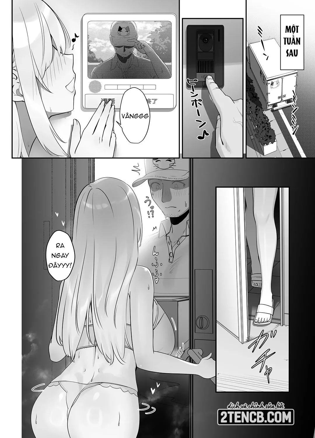 HentaiVN.net - Ảnh 28 - Cô nàng vếu bự gợi tình tại điểm giao hàng - Chap 1