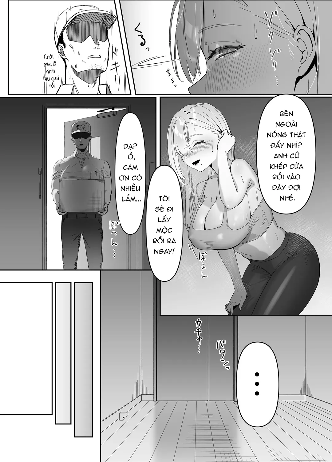 HentaiVN.net - Ảnh 6 - Cô nàng vếu bự gợi tình tại điểm giao hàng - Chap 1