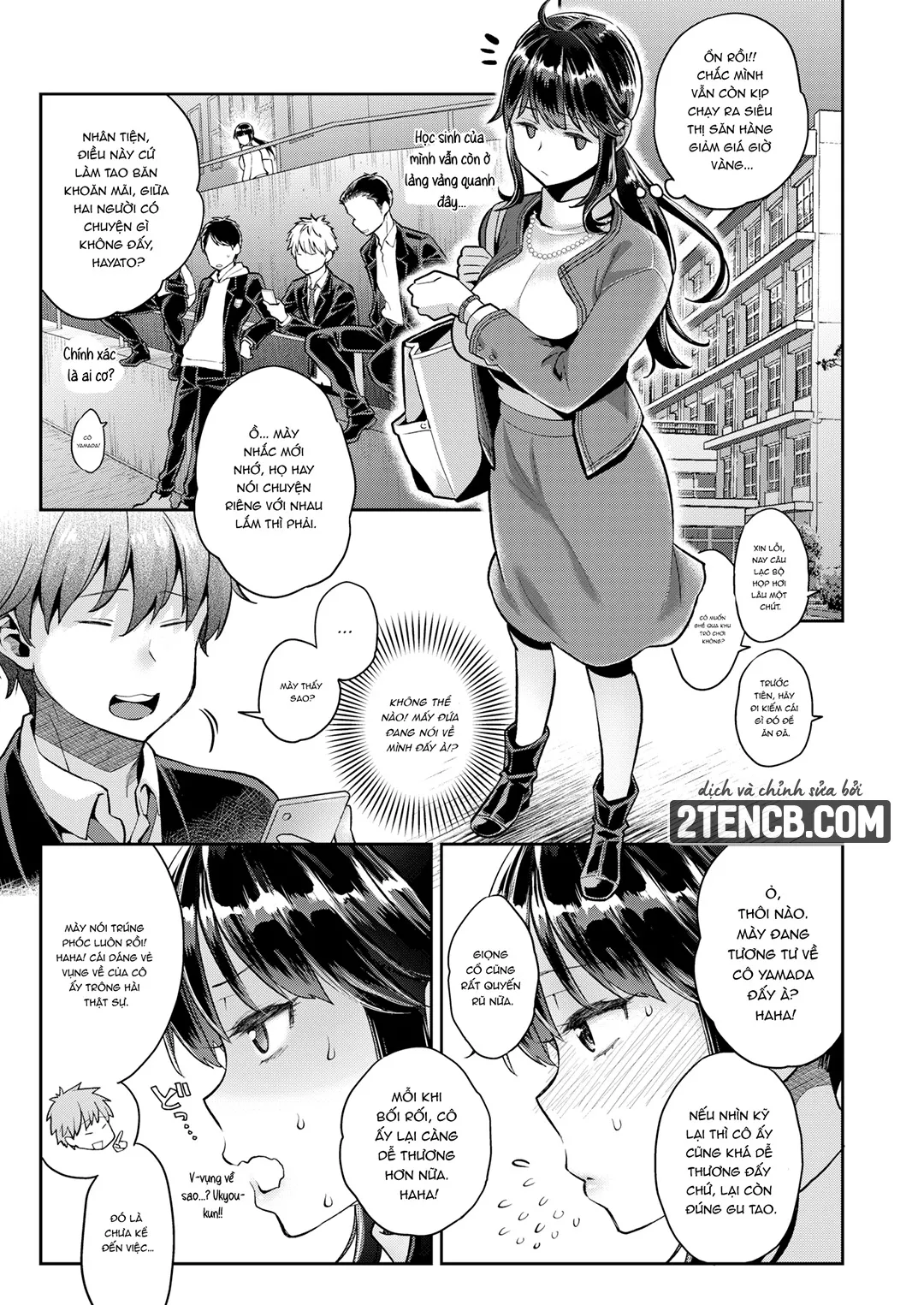 HentaiVN.net - Ảnh 13 - Những buổi học phụ đạo với sensei - Chap 1
