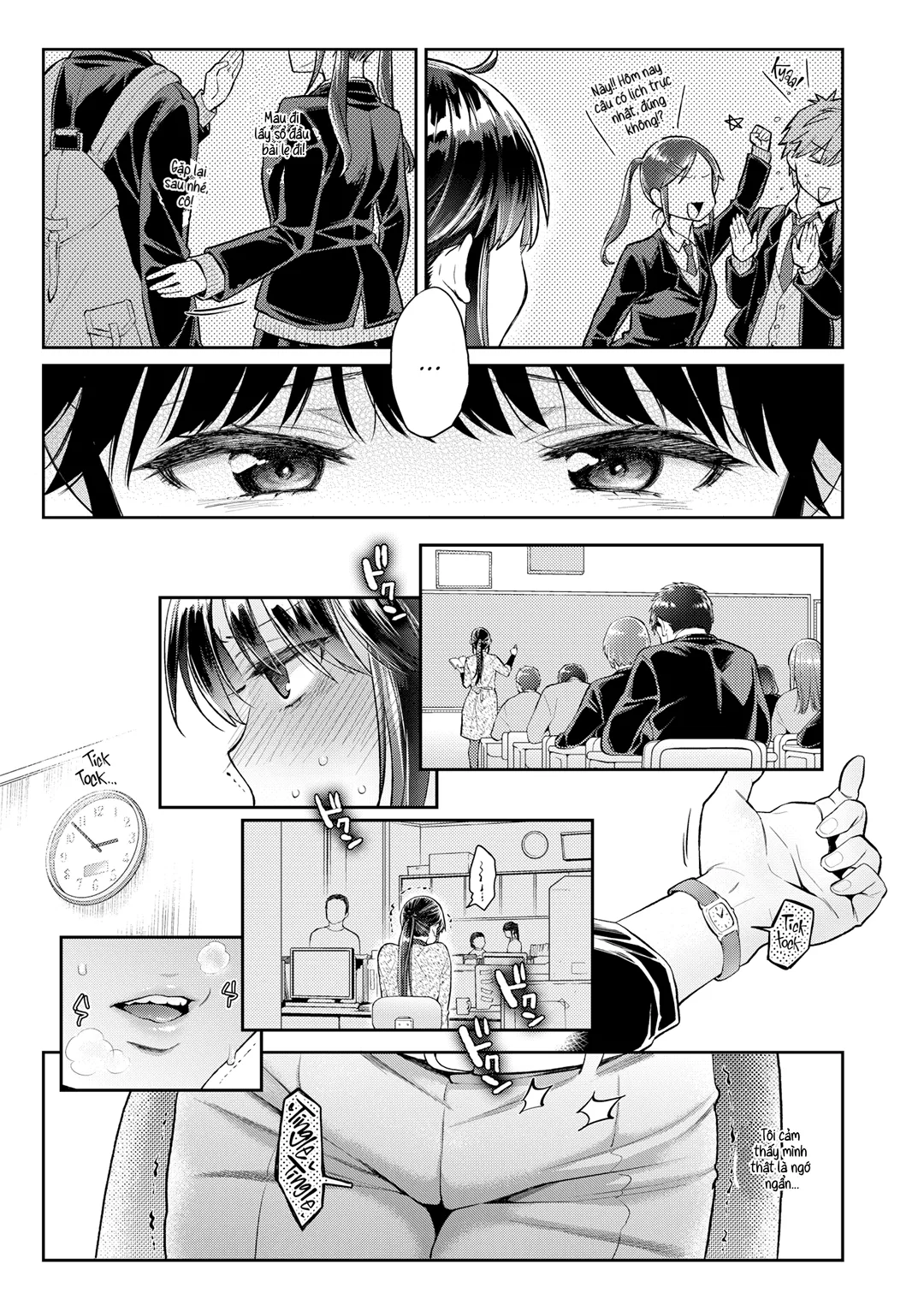HentaiVN.net - Ảnh 21 - Những buổi học phụ đạo với sensei - Chap 1