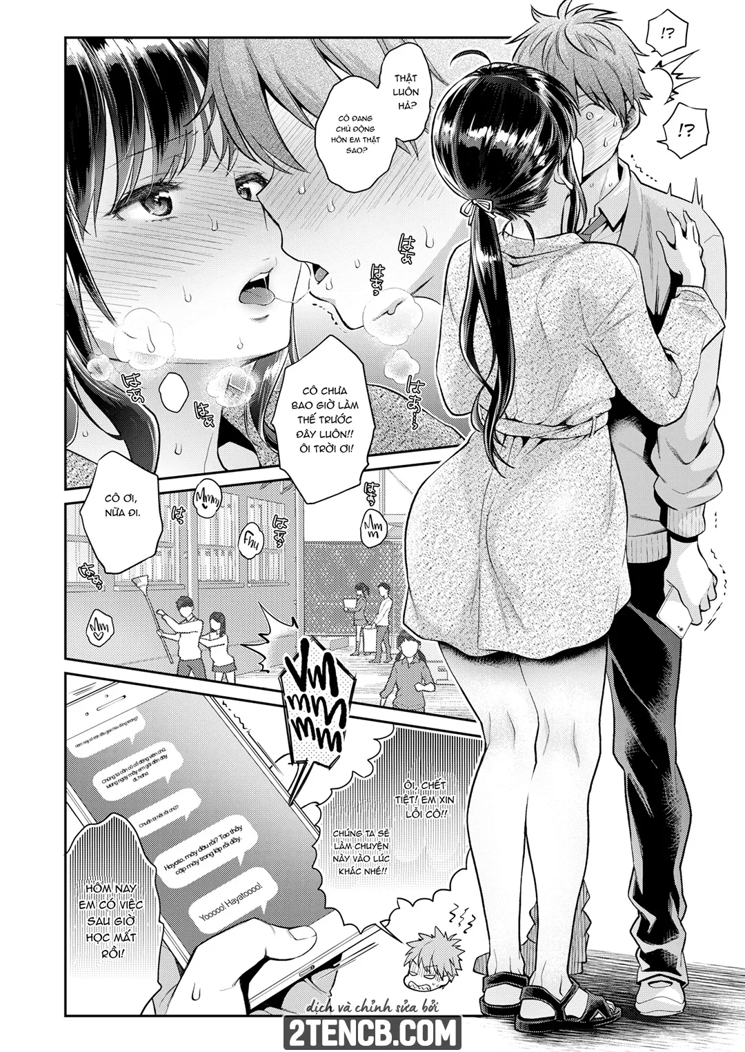 HentaiVN.net - Ảnh 22 - Những buổi học phụ đạo với sensei - Chap 1