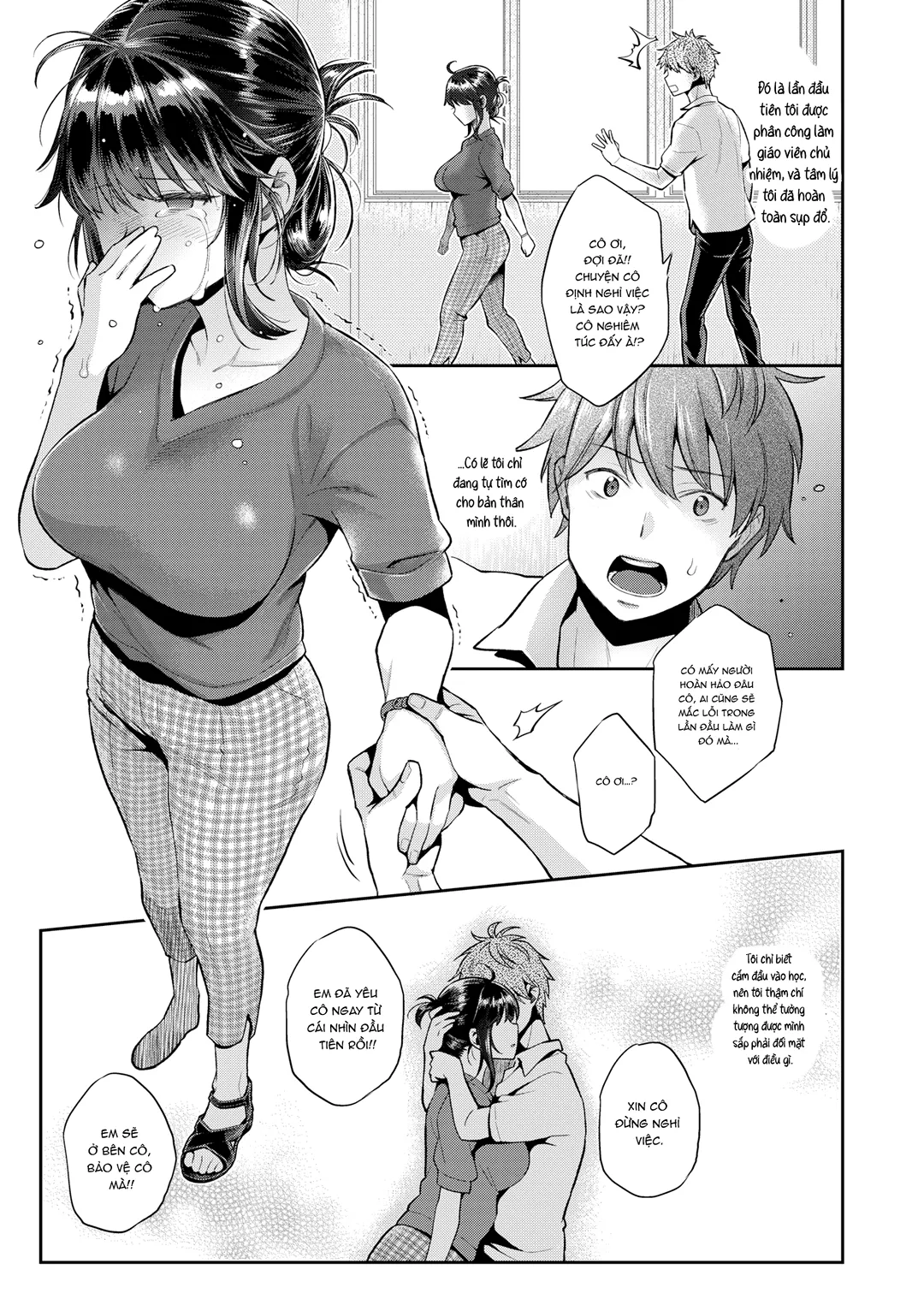HentaiVN.net - Ảnh 3 - Những buổi học phụ đạo với sensei - Chap 1