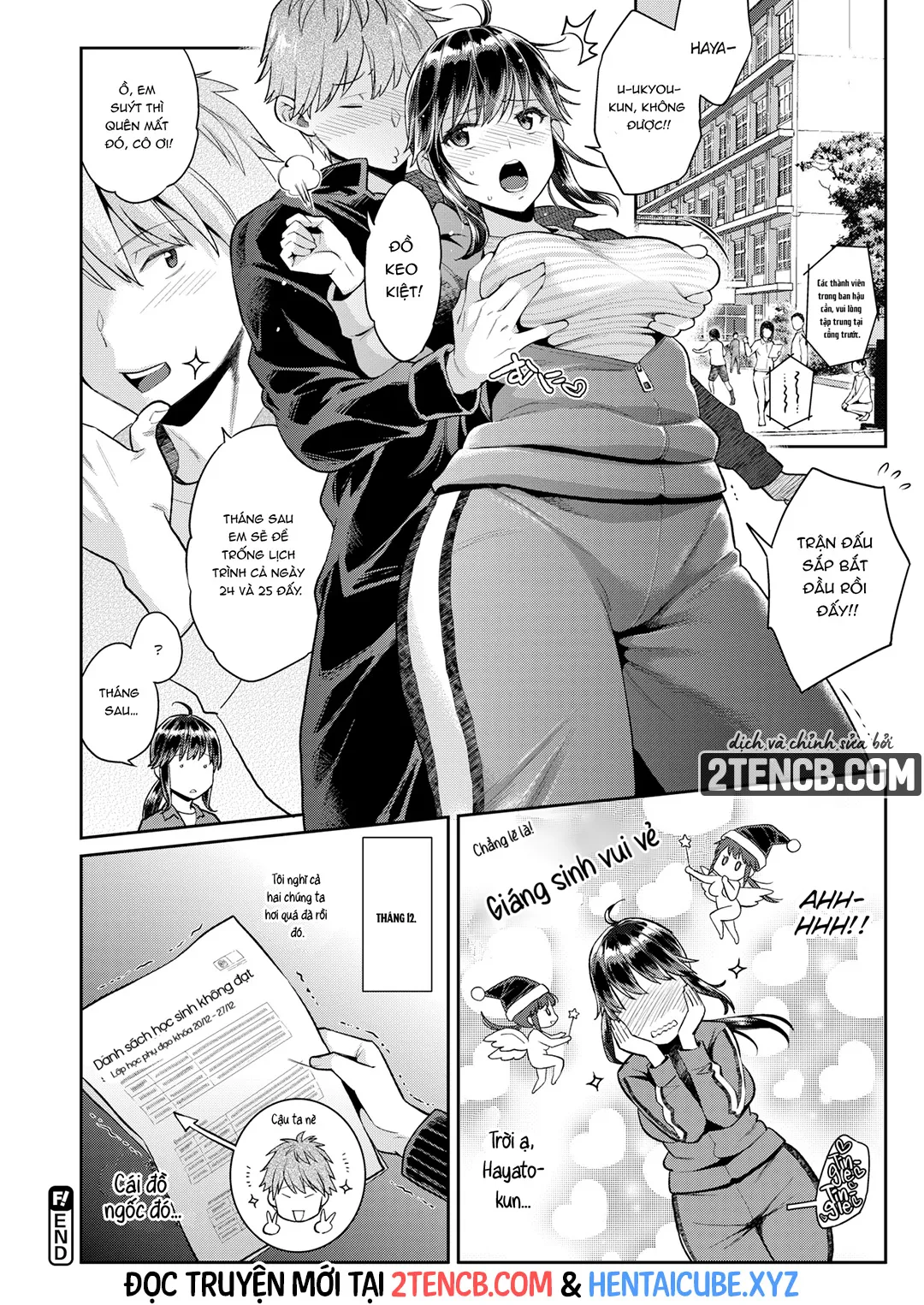 HentaiVN.net - Ảnh 34 - Những buổi học phụ đạo với sensei - Chap 1