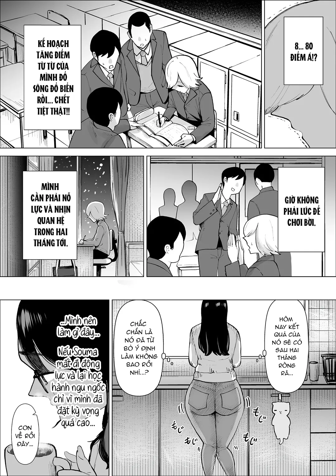 HentaiVN.net - Ảnh 14 - Miễn giúp con trai đạt điểm cao - Chap 1
