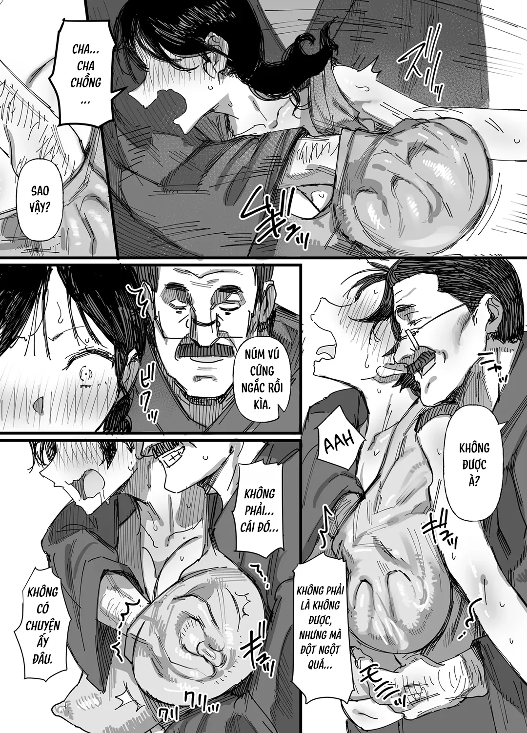 HentaiVN.net - Ảnh 14 - Vợ bán thân cho cha chồng - Chap 1