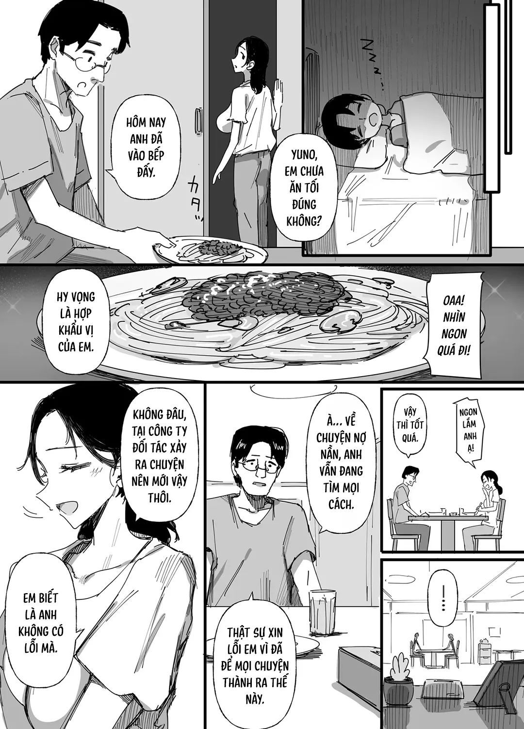 HentaiVN.net - Ảnh 17 - Vợ bán thân cho cha chồng - Chap 1