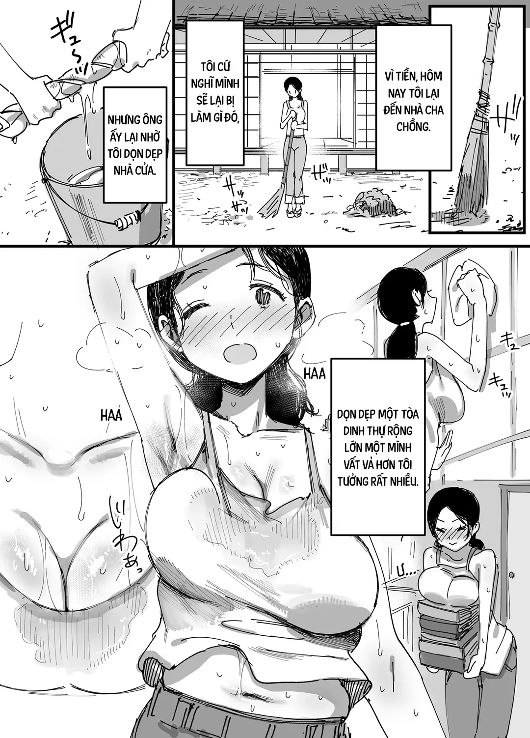 HentaiVN.net - Ảnh 19 - Vợ bán thân cho cha chồng - Chap 1