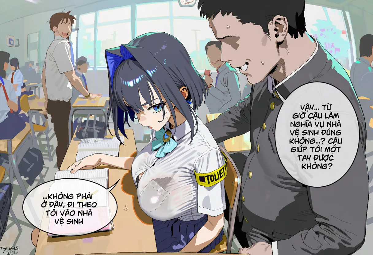 HentaiVN.net - Ảnh 15 - Nghĩa vụ bồn cầu - Chap 1