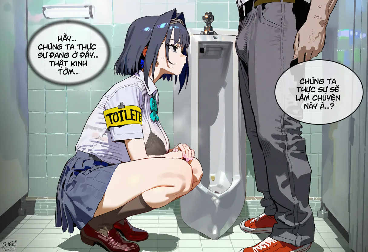 HentaiVN.net - Ảnh 16 - Nghĩa vụ bồn cầu - Chap 1