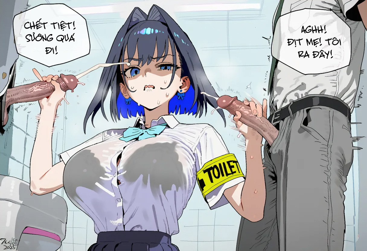 HentaiVN.net - Ảnh 29 - Nghĩa vụ bồn cầu - Chap 1