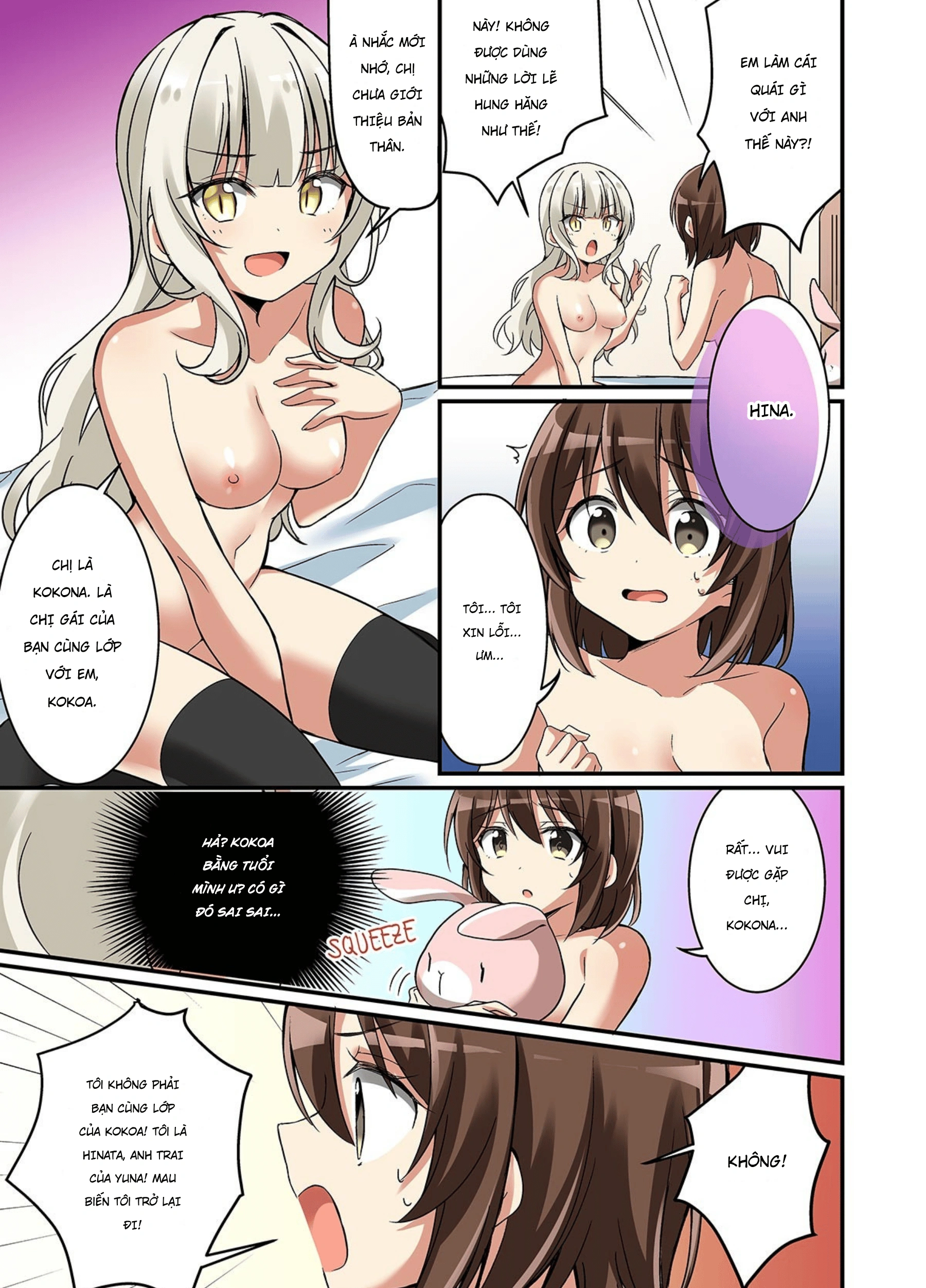 HentaiVN.net - Ảnh 18 - Biến Thành Em Gái Của Em Gái Tôi~ - Chap 1